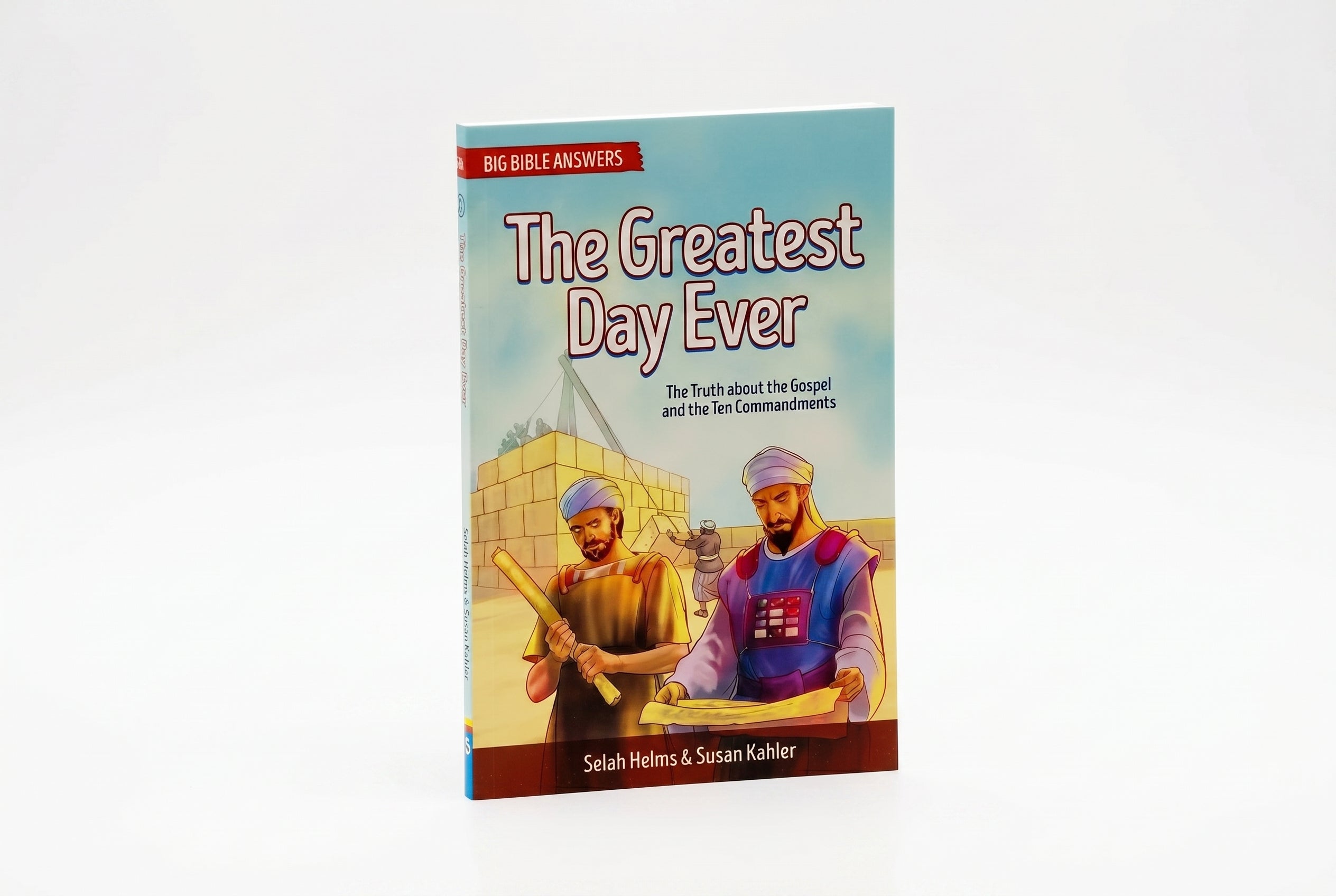 Studio photo of The Greatest Day Ever: The Truth about The Gospel and the Ten Commandments (Big Bible Answers) in hero