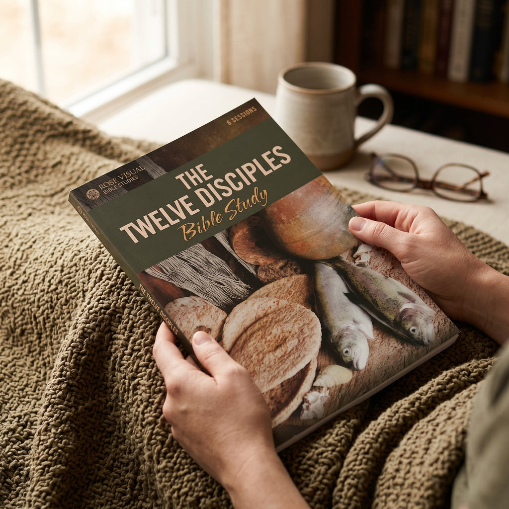 Studio photo of The Twelve Disciples Bible Study in lifestyle