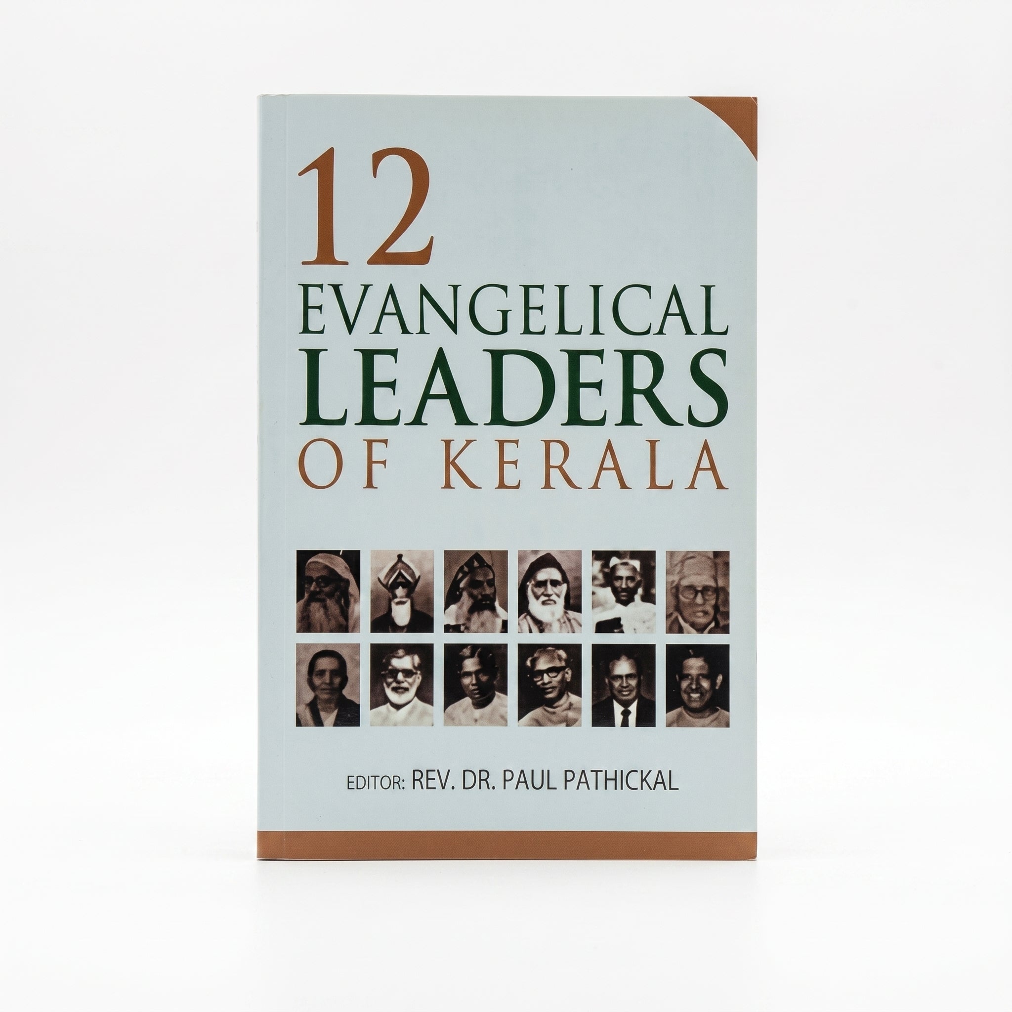 Studio photo of 12 Evangelical Leaders of Kerala in hero
