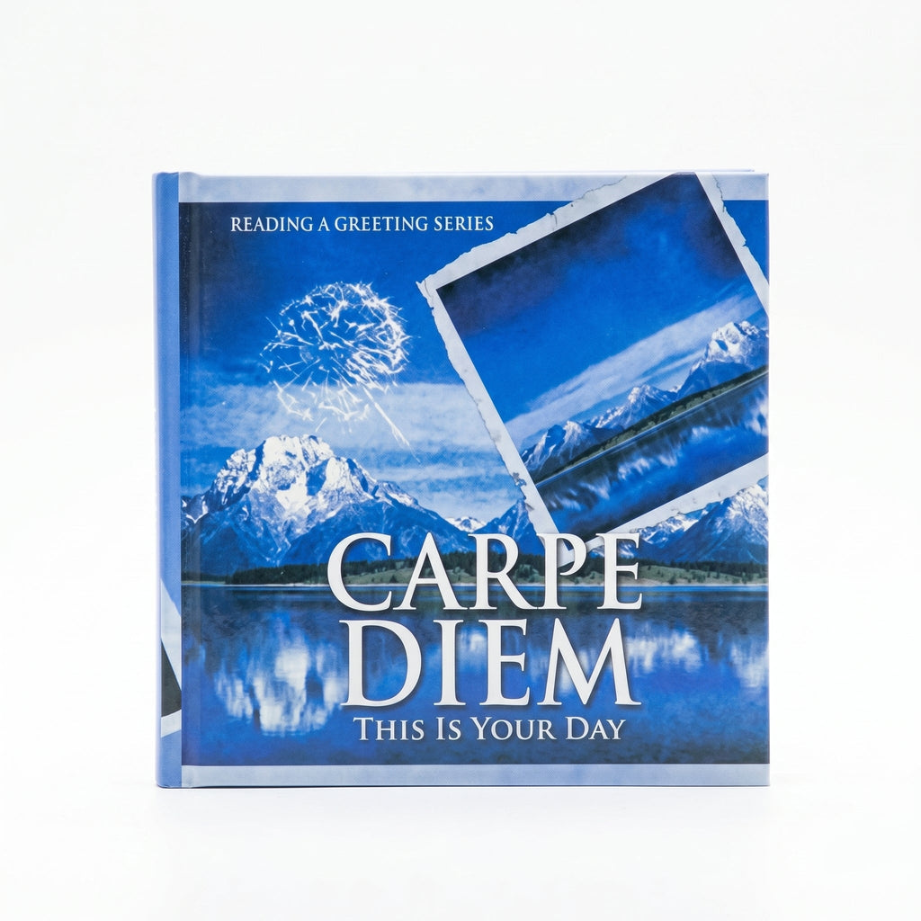 Studio photo of Reading A Greeting - Carpe Diem in hero