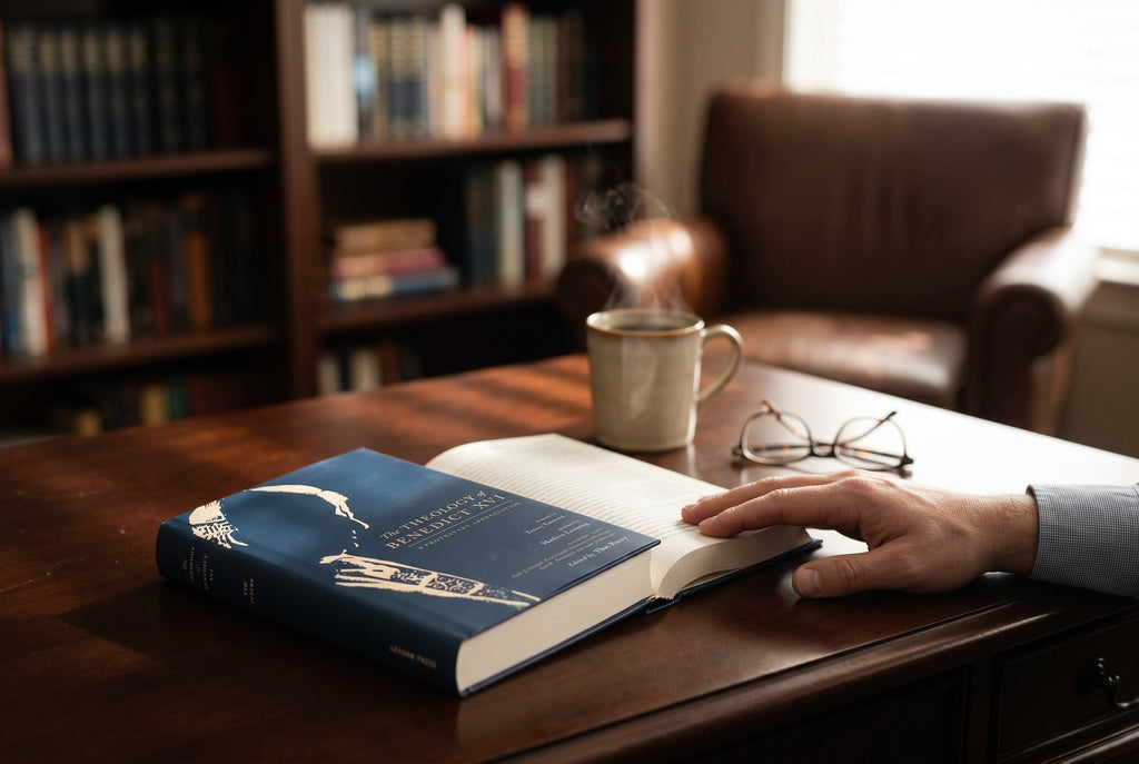 Studio photo of The Theology of Benedict XVI in lifestyle