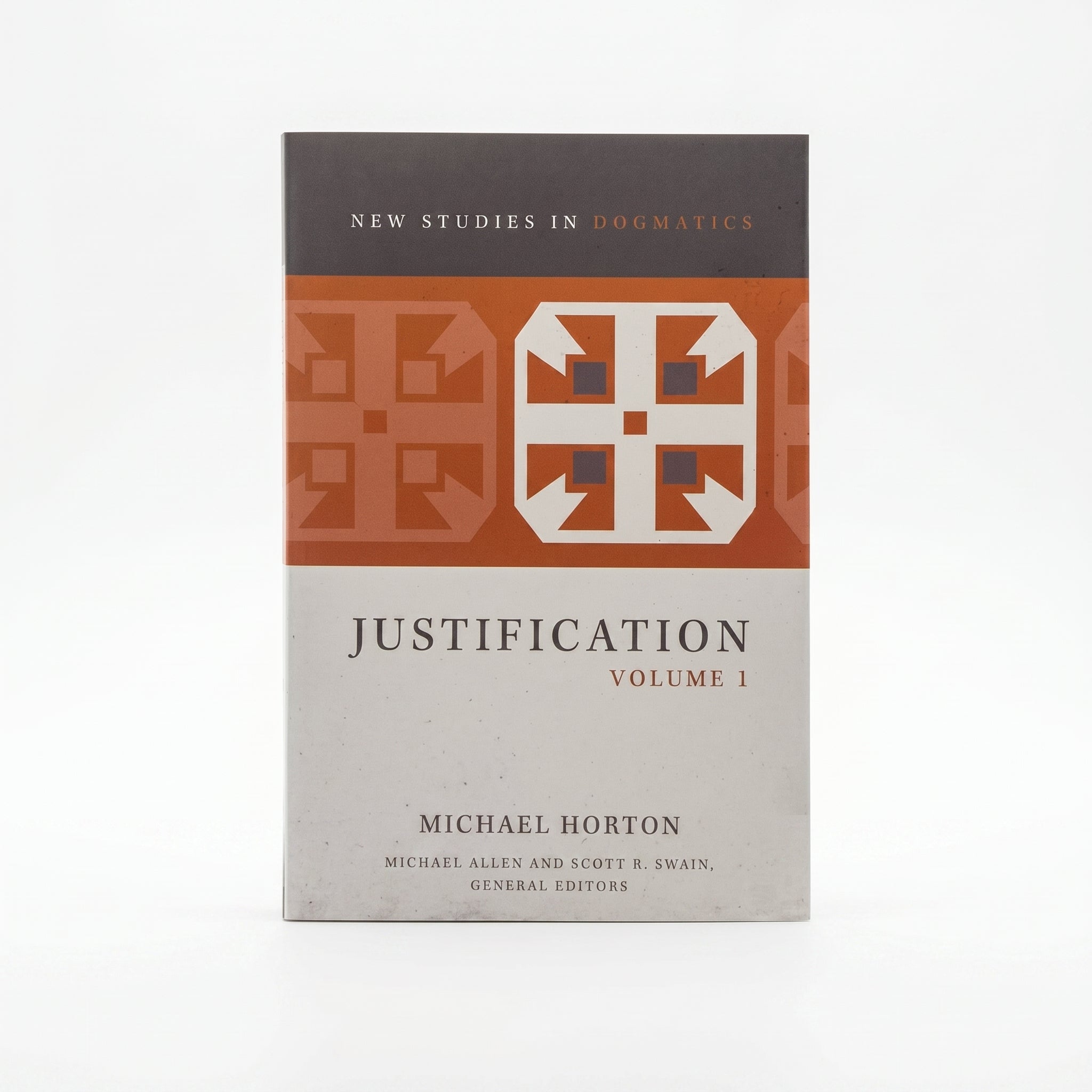 Studio photo of Justification, Volume 1 in hero