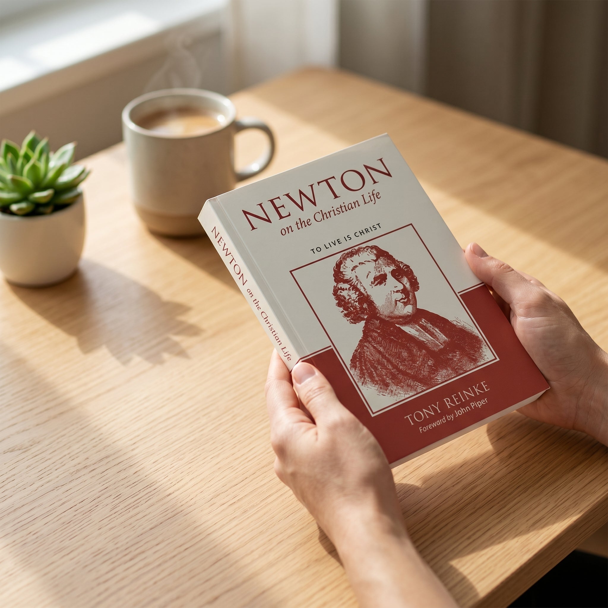 Studio photo of Newton on the Christian Life: To Live is Christ in lifestyle