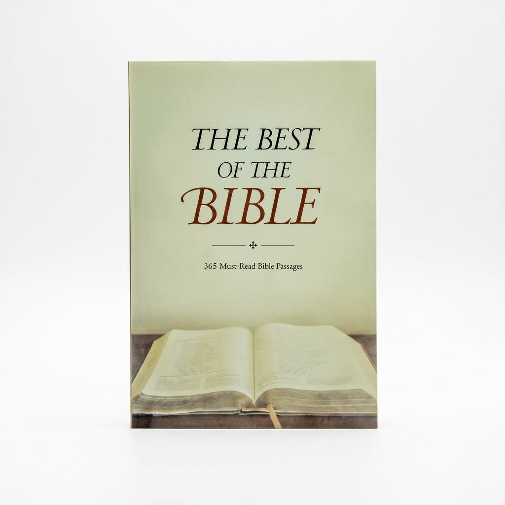 Studio photo of The Best of the Bible: 365 Must Read Bible Passages in hero