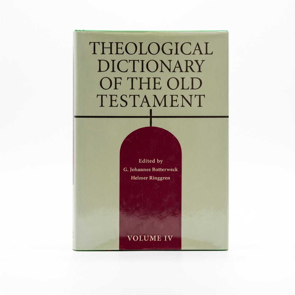 Studio photo of Theological Dictionary of the Old Testament, Volume 4 in hero