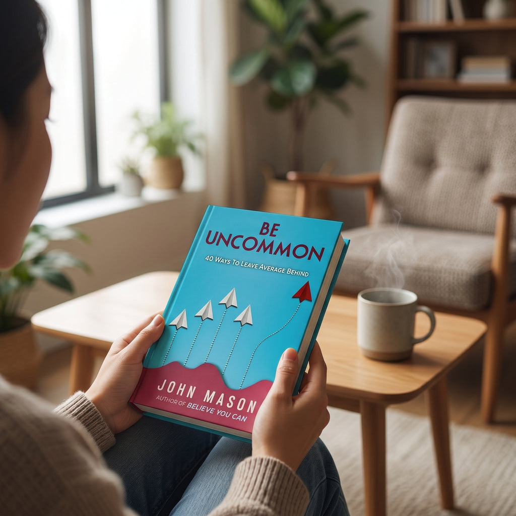 Studio photo of Be Uncommon: 40 Ways to Leave Average Behind in lifestyle