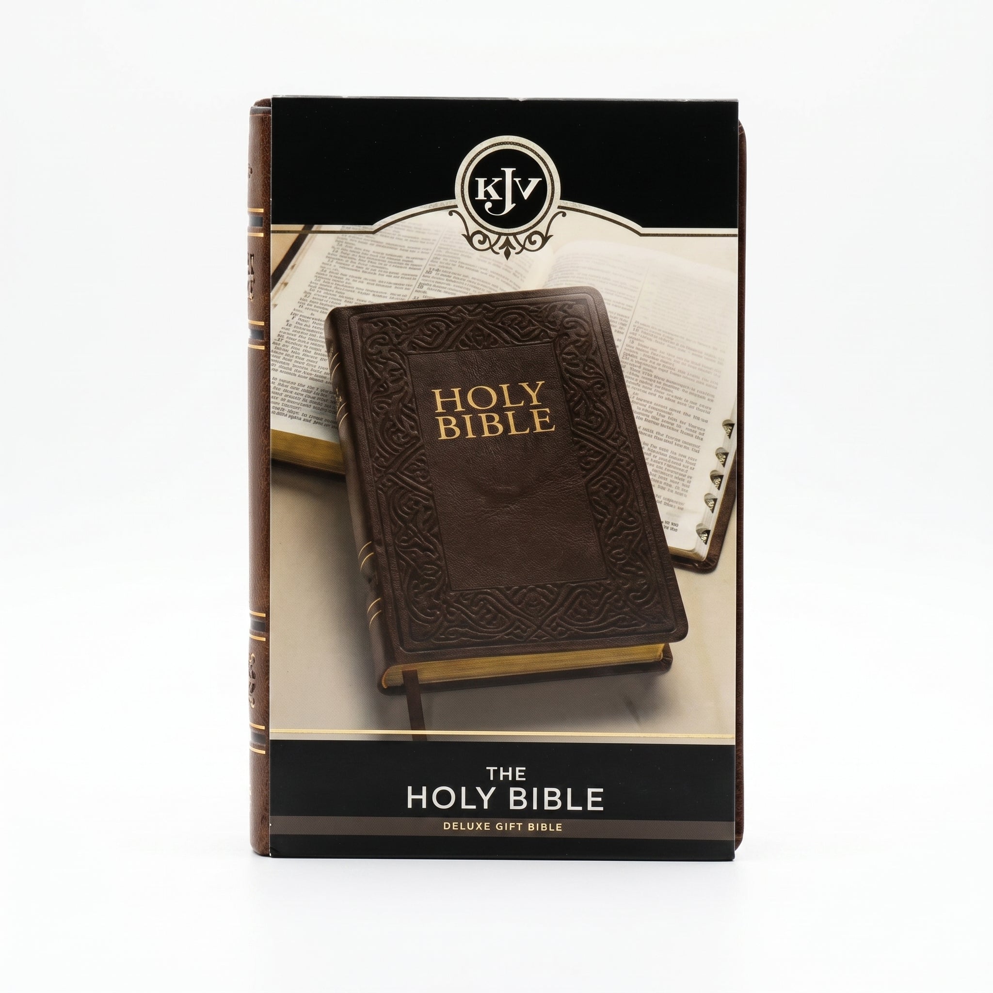 KJV Holy Bible thumb Index | Christian B + NKJV Compact Bible: Maclaren Series | Ch Combo