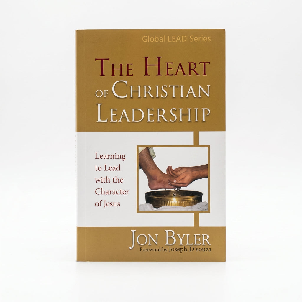 Studio photo of The Heart of Christian Leadership: Learning to lead with the Character of Jesus in hero