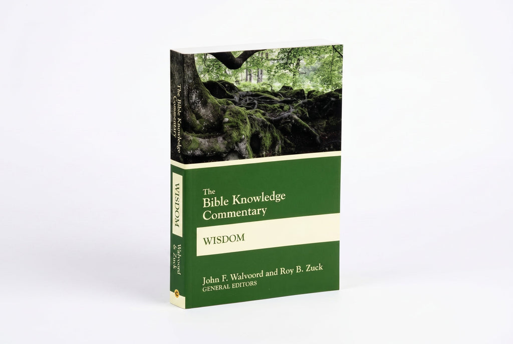 Studio photo of The Bible Knowledge Commentary Wisdom in hero