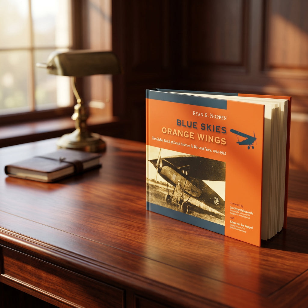 Studio photo of Blue Skies, Orange Wings: The Global Reach of Dutch Aviation in War and Peace, 1914-1945 in lifestyle