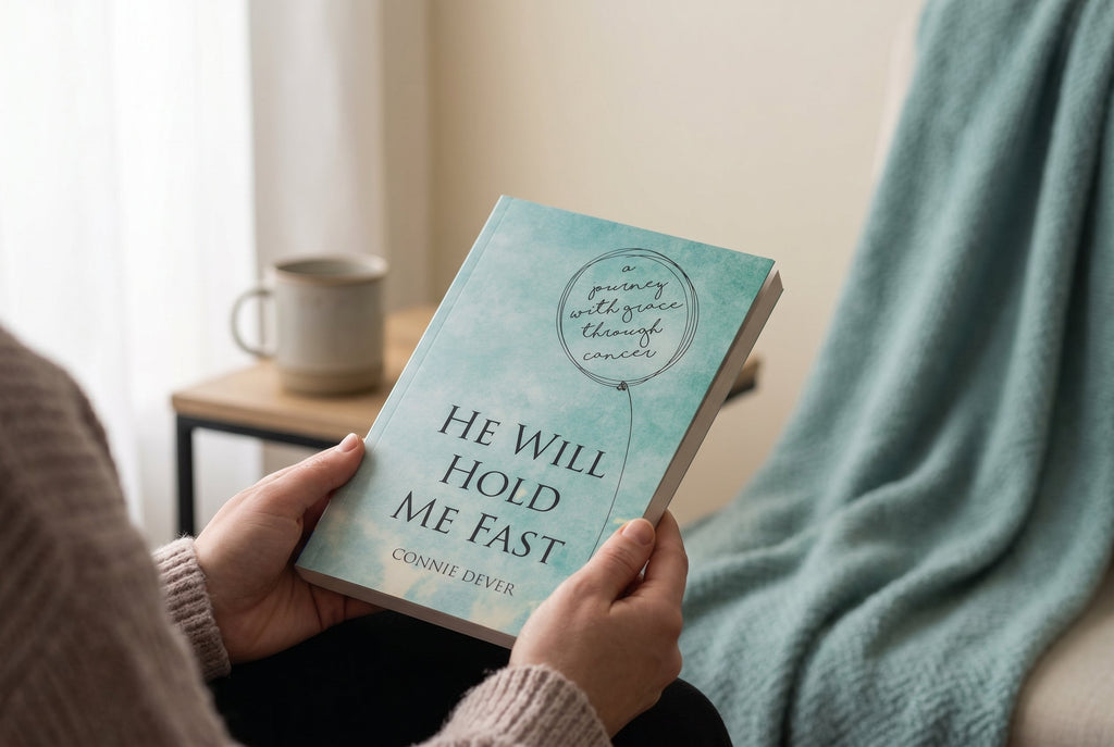 Studio photo of He Will Hold Me Fast: A Journey with Grace through Cancer in lifestyle