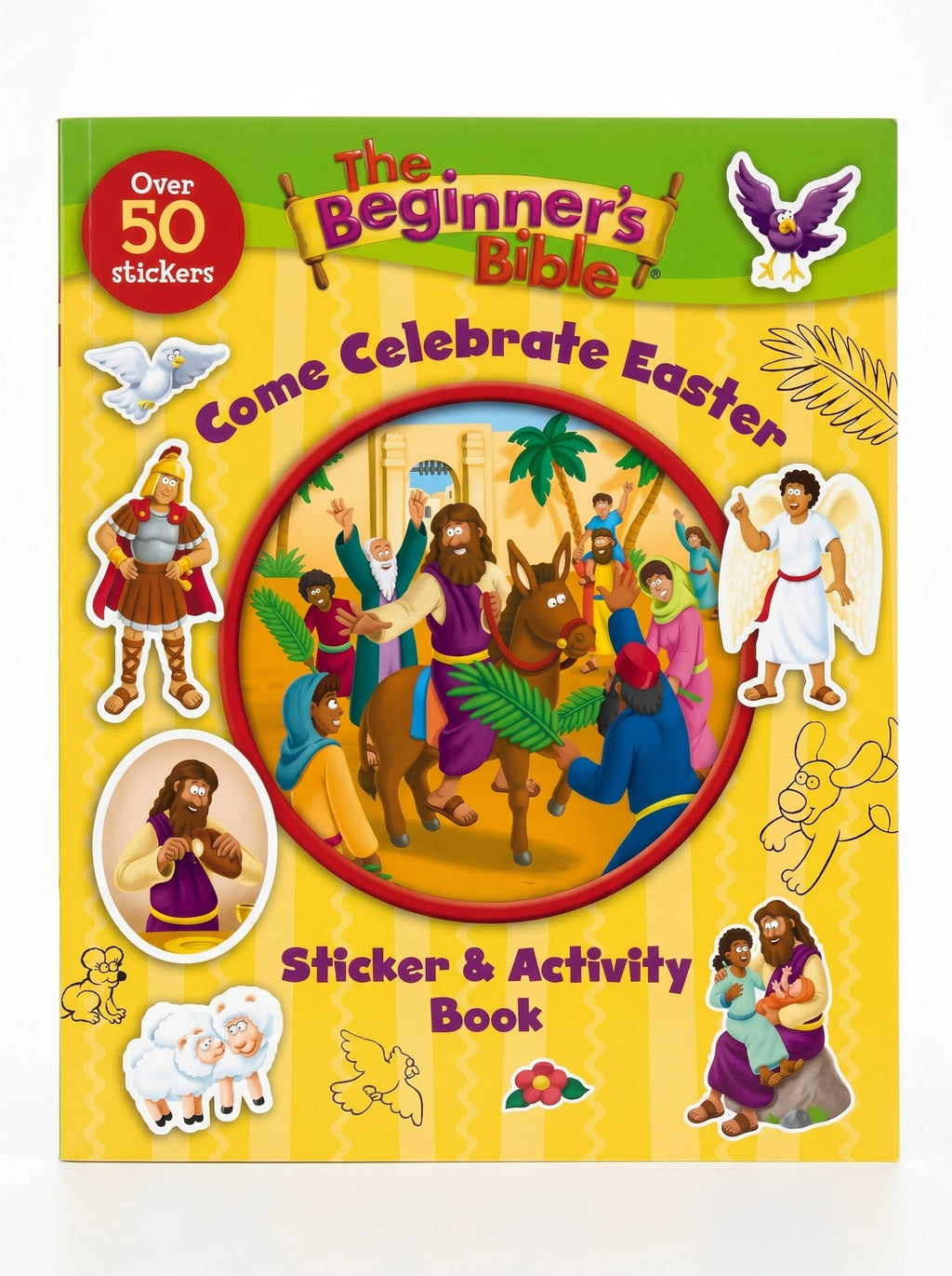 Studio photo of The Beginner's Bible: Come Celebrate Easter Sticker and Activity Book in hero