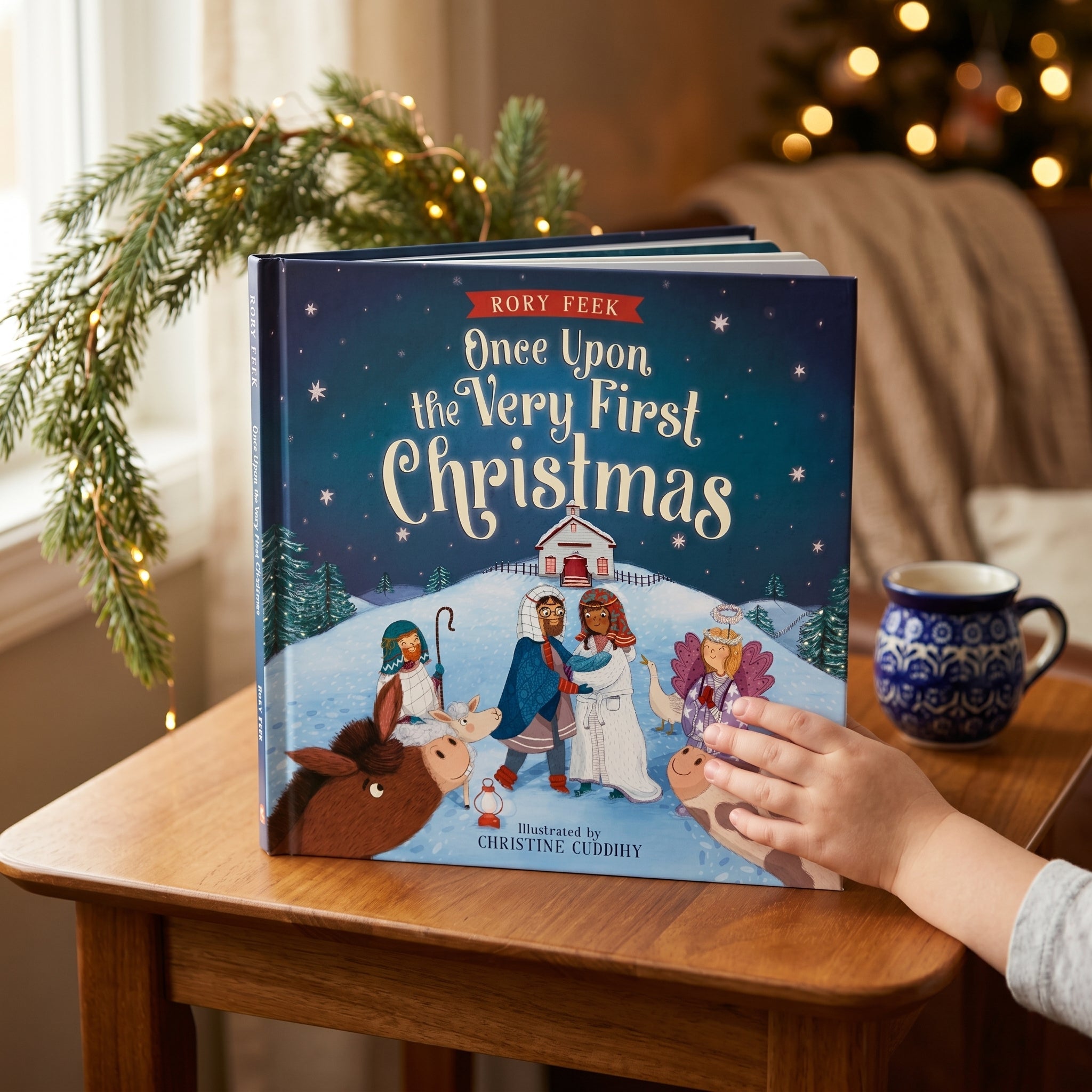 Studio photo of Once upon the very first Christmas in lifestyle