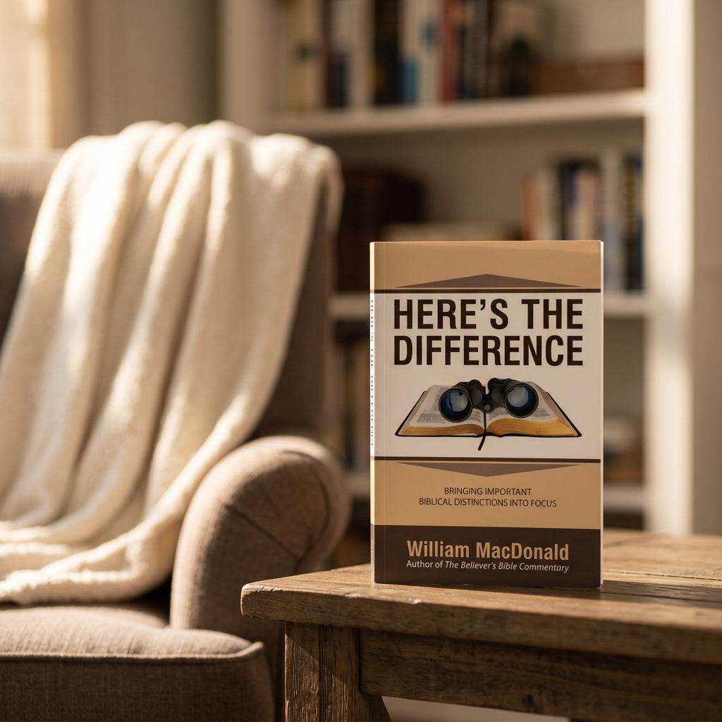 Studio photo of Here's the Difference: Bringing Important Biblical Distinctions into Focus in lifestyle
