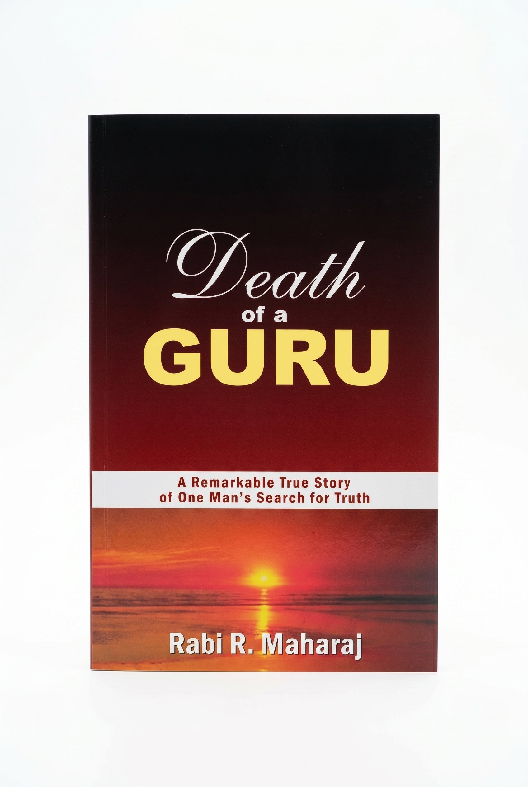 Studio photo of Death of a Guru: A Remarkable True Story of One Man's Search for Truth in hero