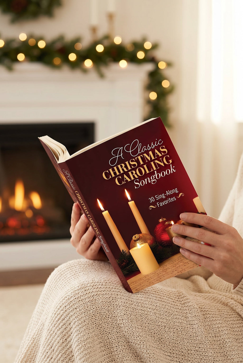 Studio photo of A Classic Christmas Caroling Songbook: 30 Sing-Along Favorites in lifestyle