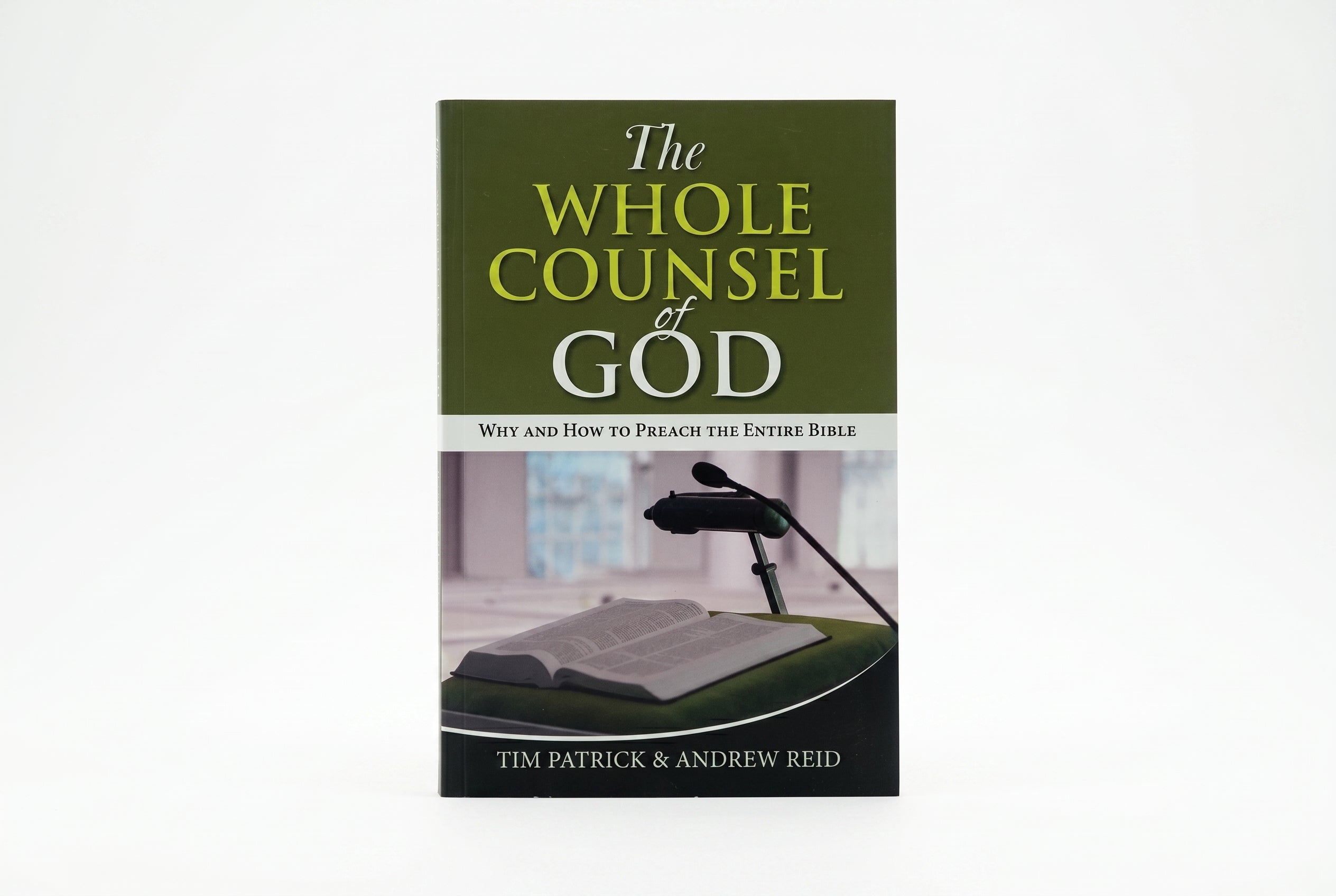 Studio photo of The Whole Counsel of God in hero