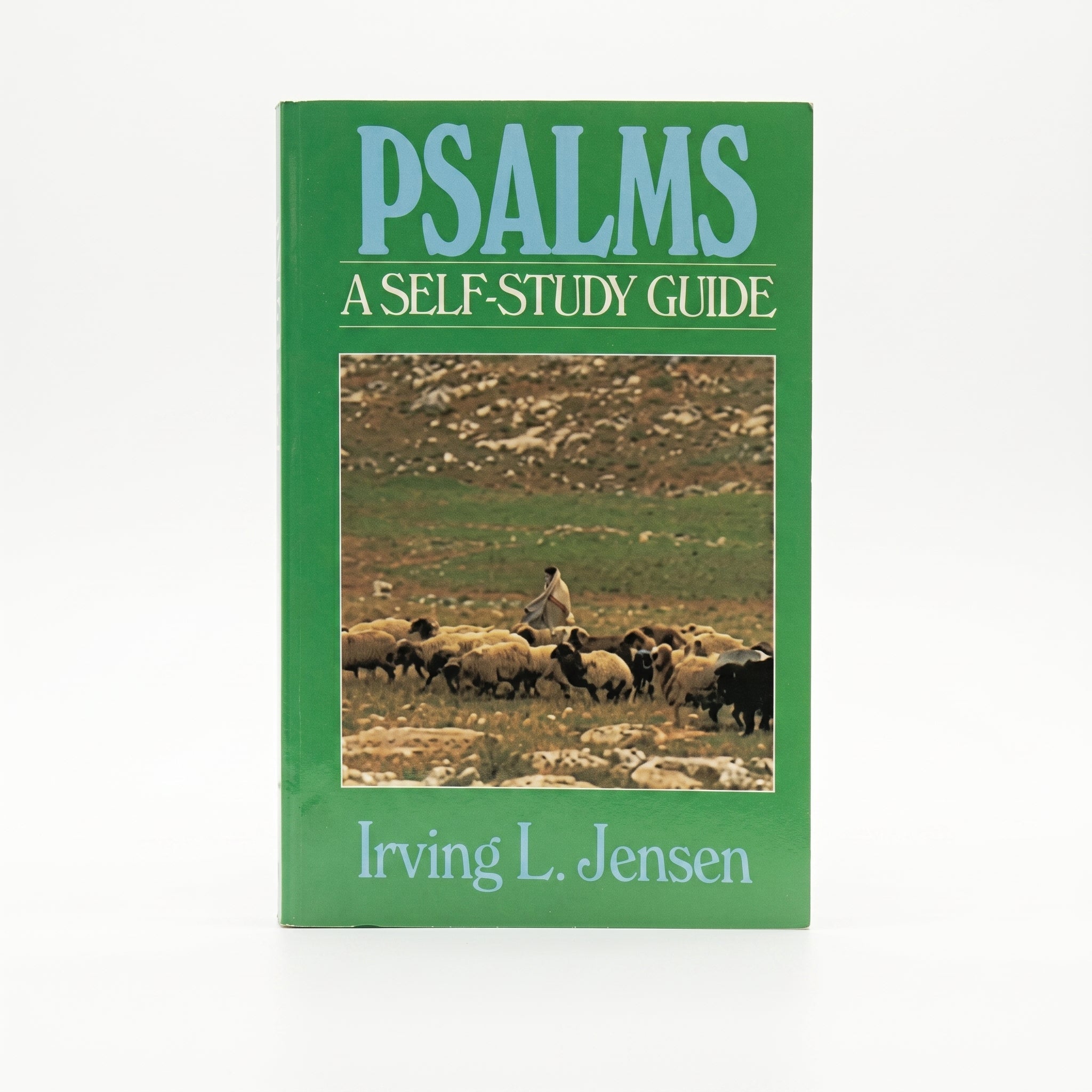 Studio photo of Psalms:Jensen Bible Self Study Guide in hero
