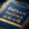 Studio photo of Believer's Bible Commentary Old Testament (Gujarati) in detail