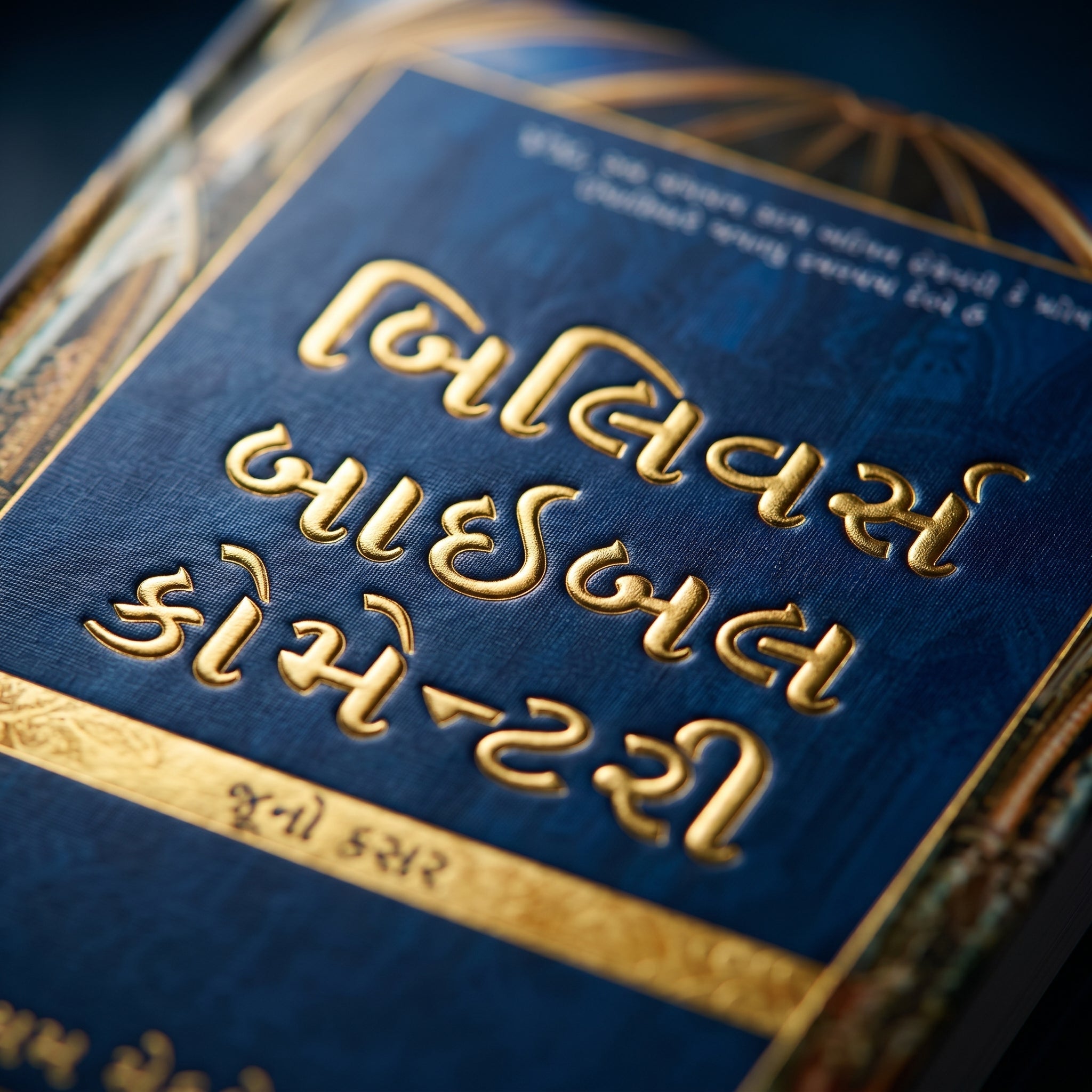 Studio photo of Believer's Bible Commentary Old Testament (Gujarati) in detail