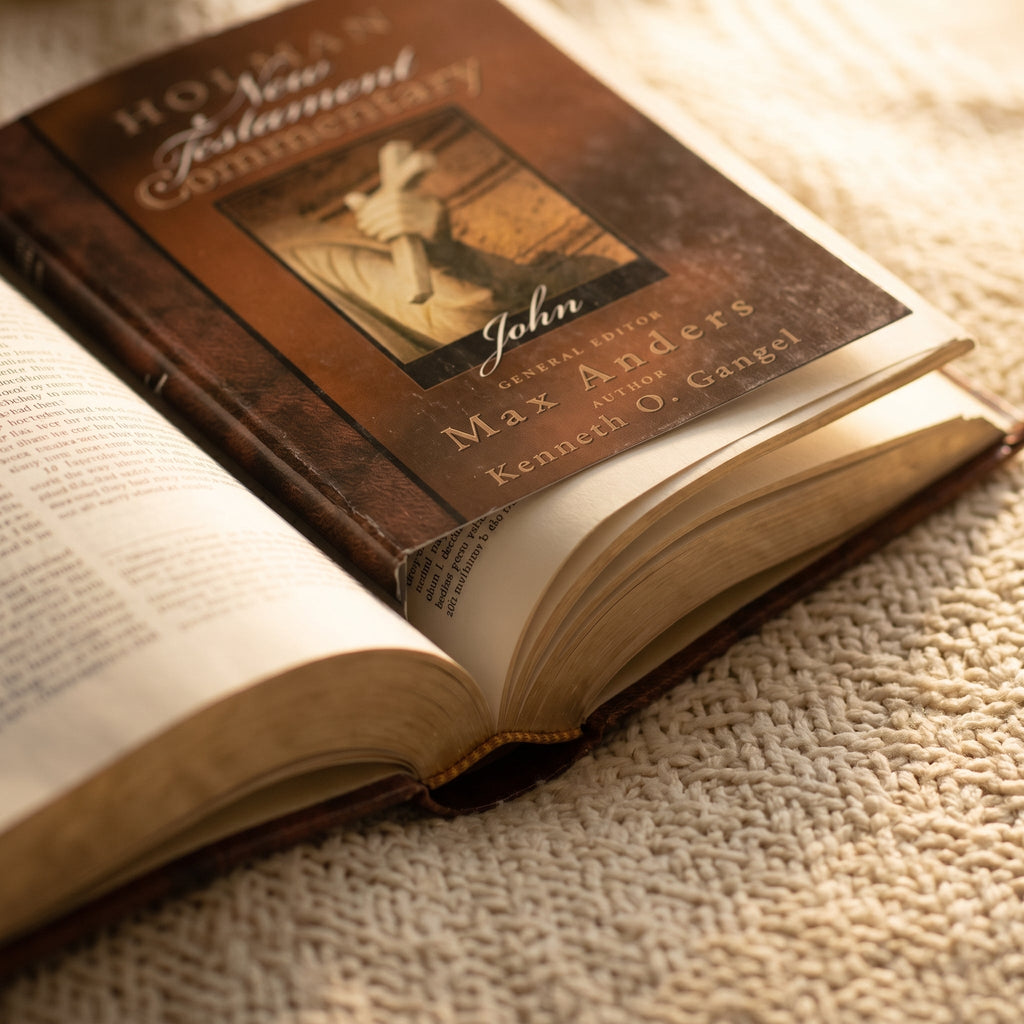 Studio photo of Holman New Testament Commentary - John in detail