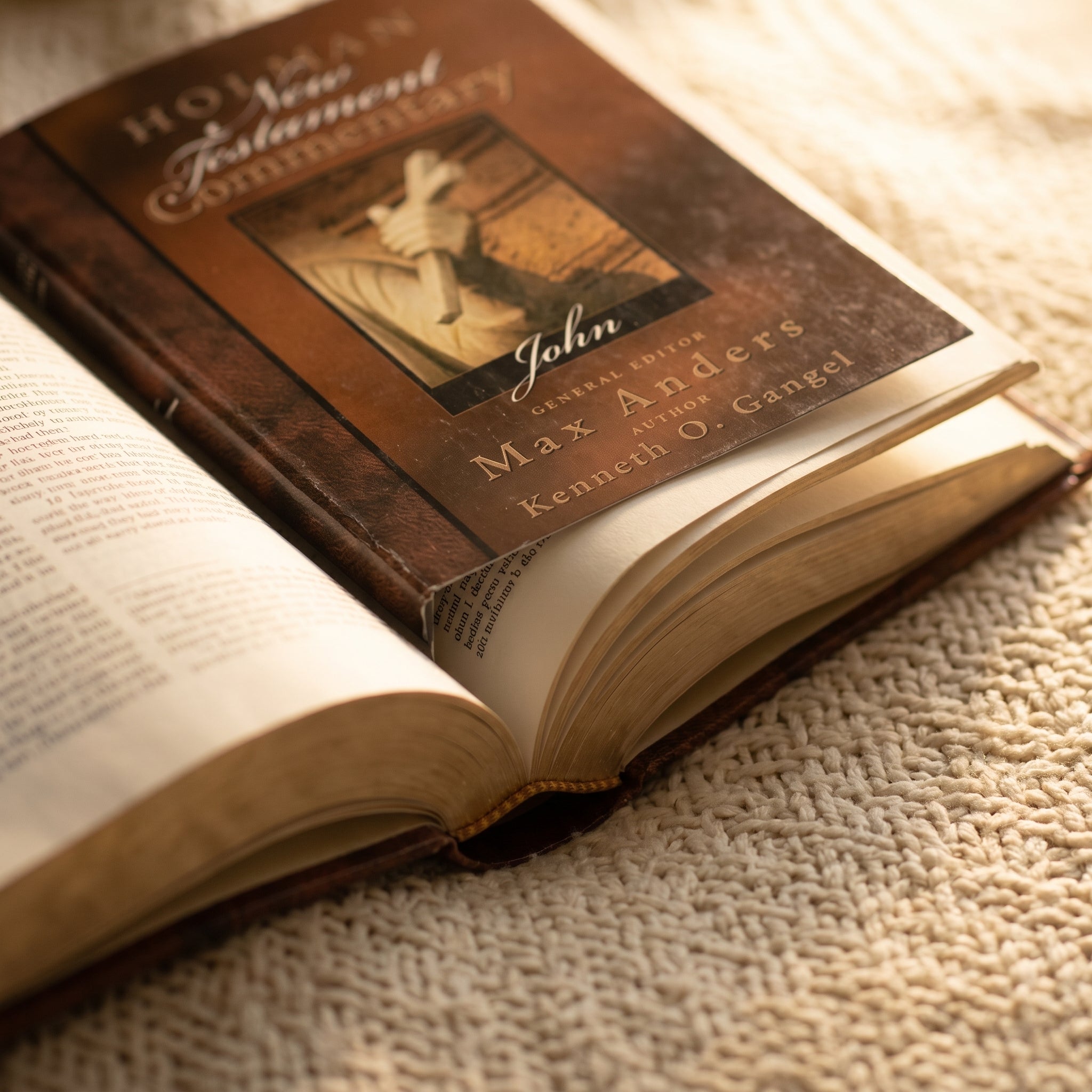 Studio photo of Holman New Testament Commentary - John in detail