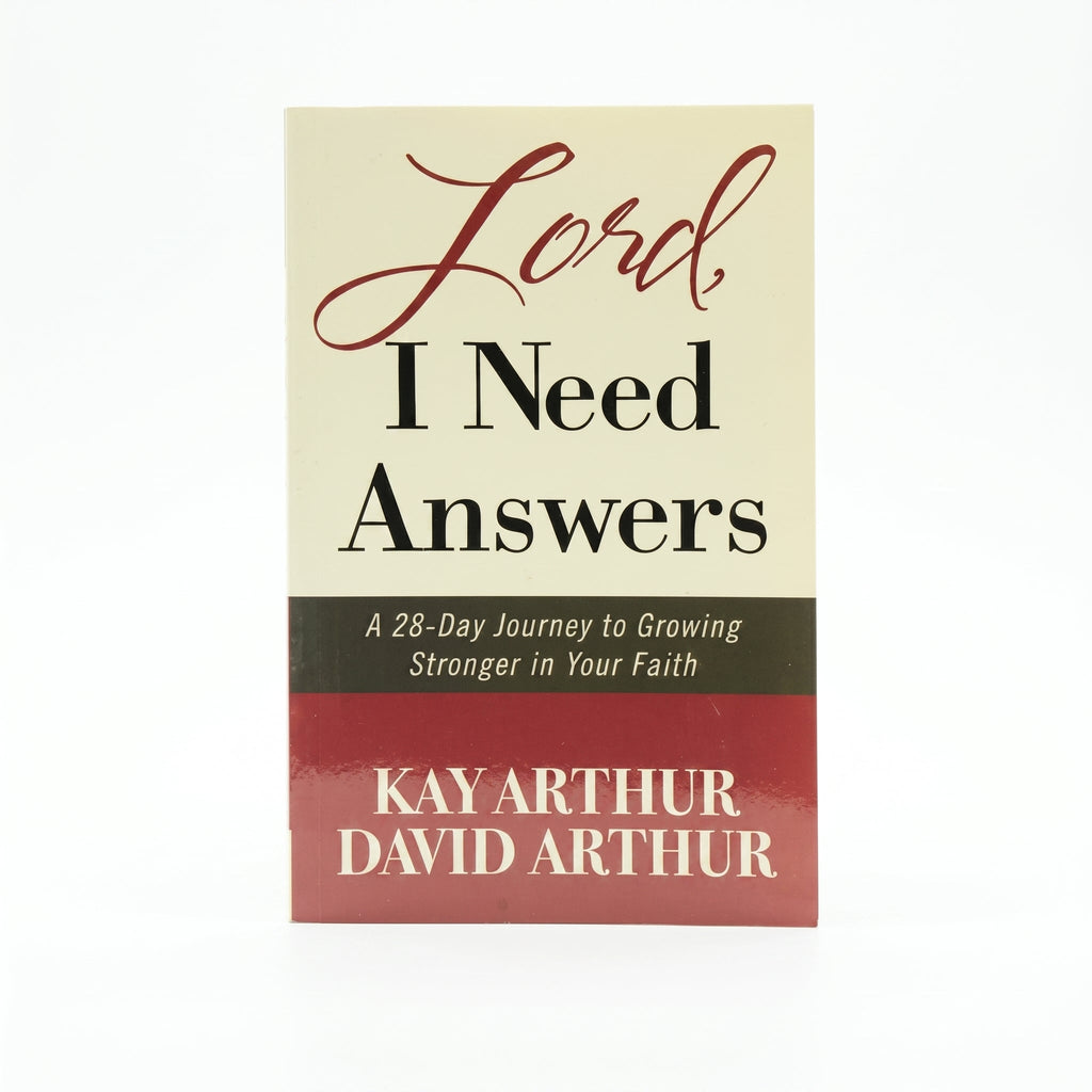 Studio photo of Lord, I Need Answers: A 28-Day Journey to Growing Stronger in Your Faith in hero