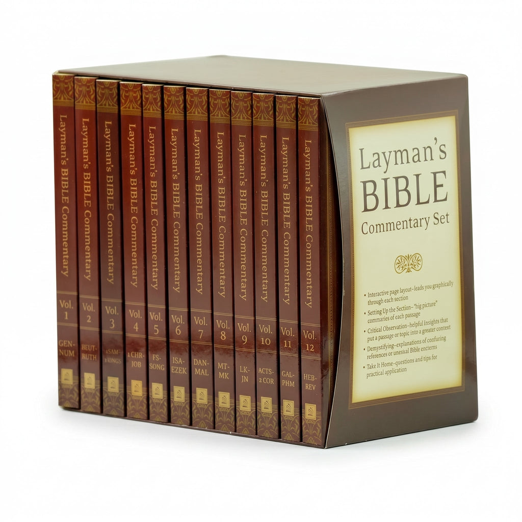 Studio photo of Layman's Bible Commentary Set in hero