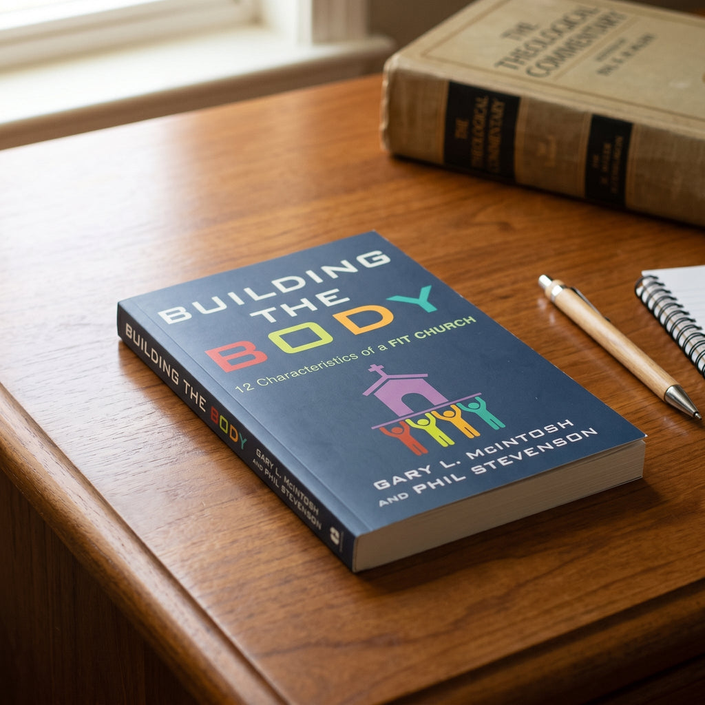 Studio photo of Building the Body: 12 Characteristics of a Fit Church in lifestyle