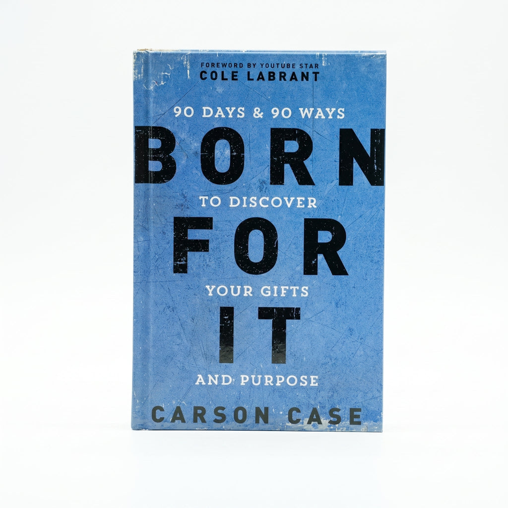 Studio photo of Born For It: 90 Days and 90 Ways to Discover Your Gifts and Purpose in hero