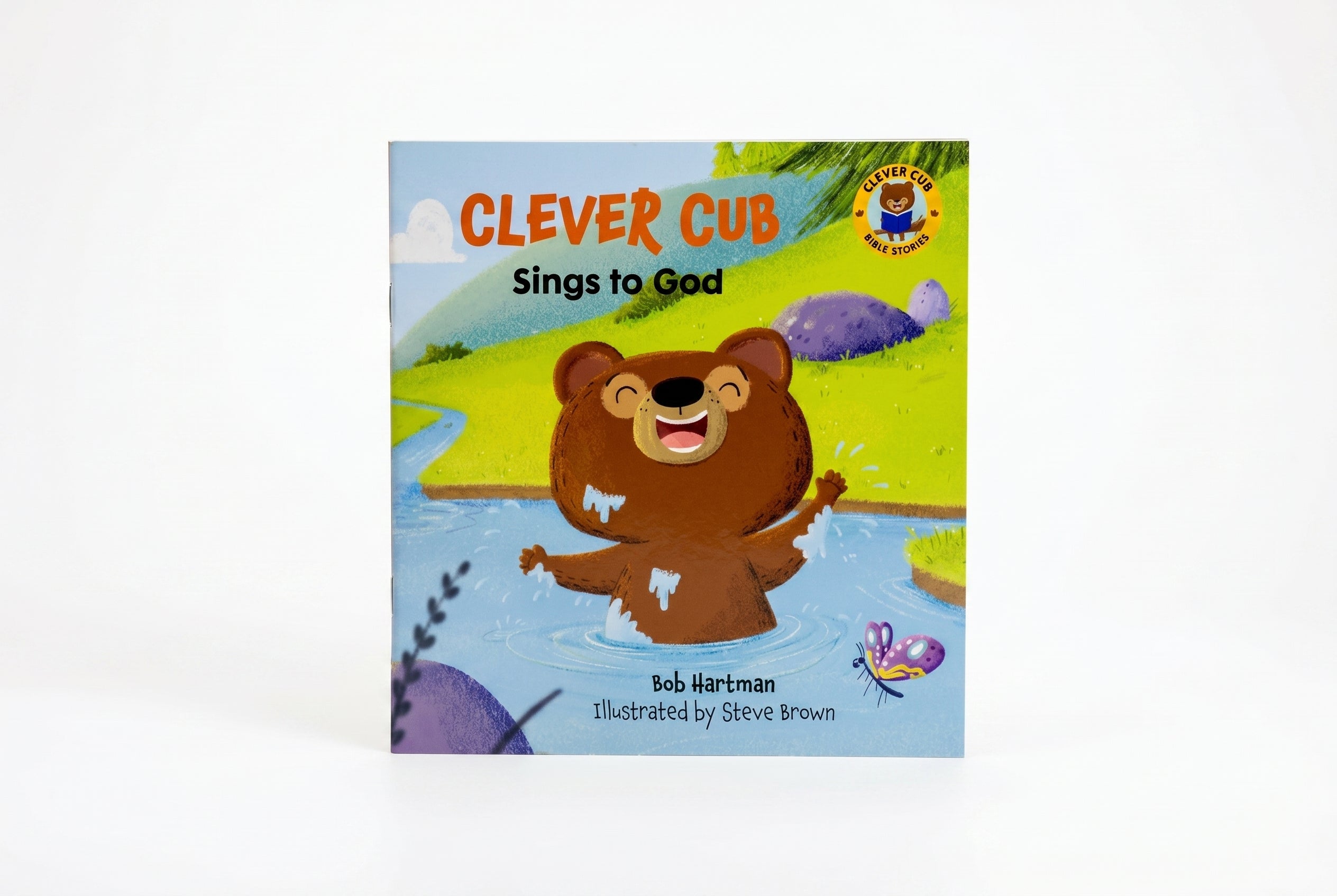 Studio photo of Clever Cub Sings to God in hero