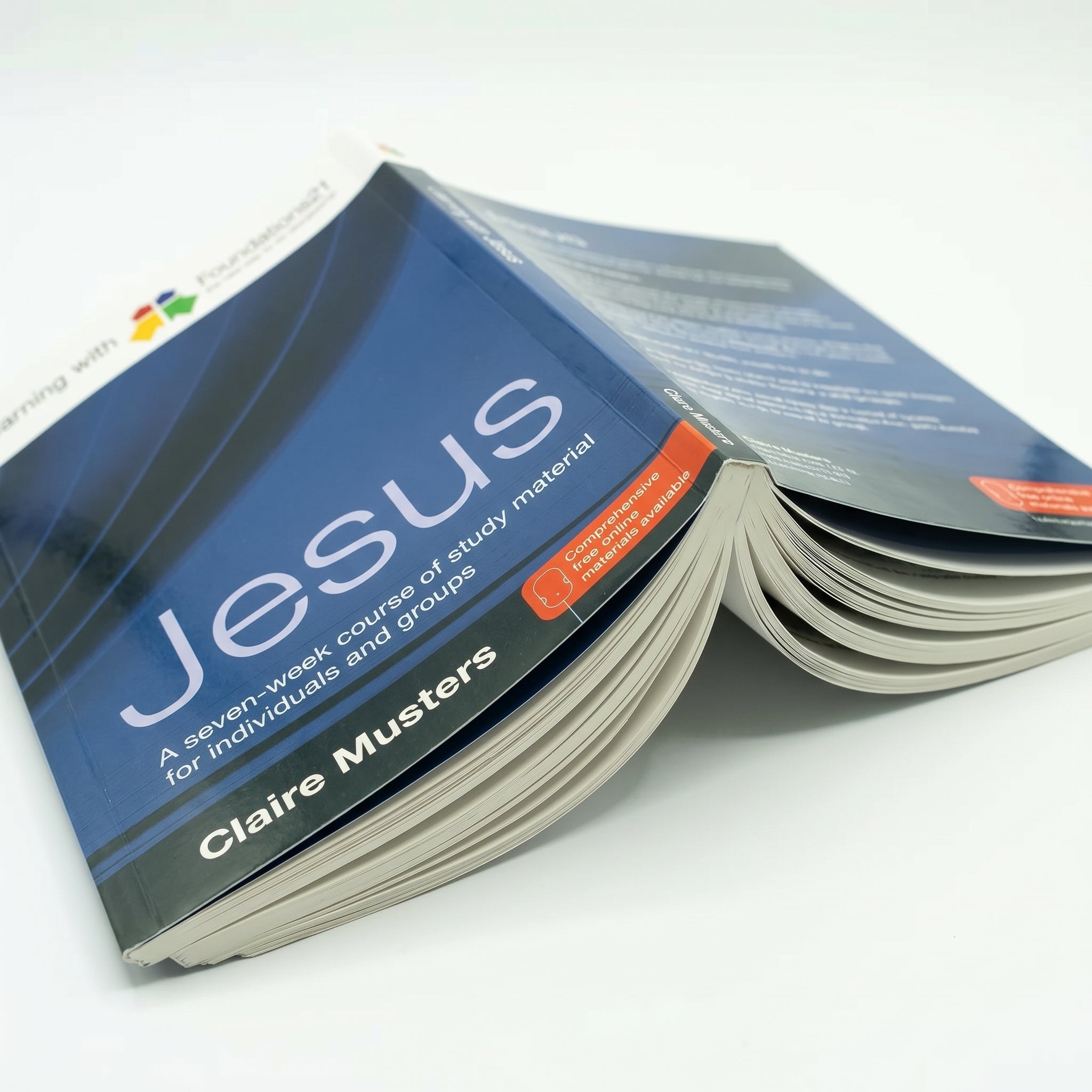 Studio photo of Learning with Foundations21 Jesus: A Seven-week Course of Study Material for Individuals and Groups in detail