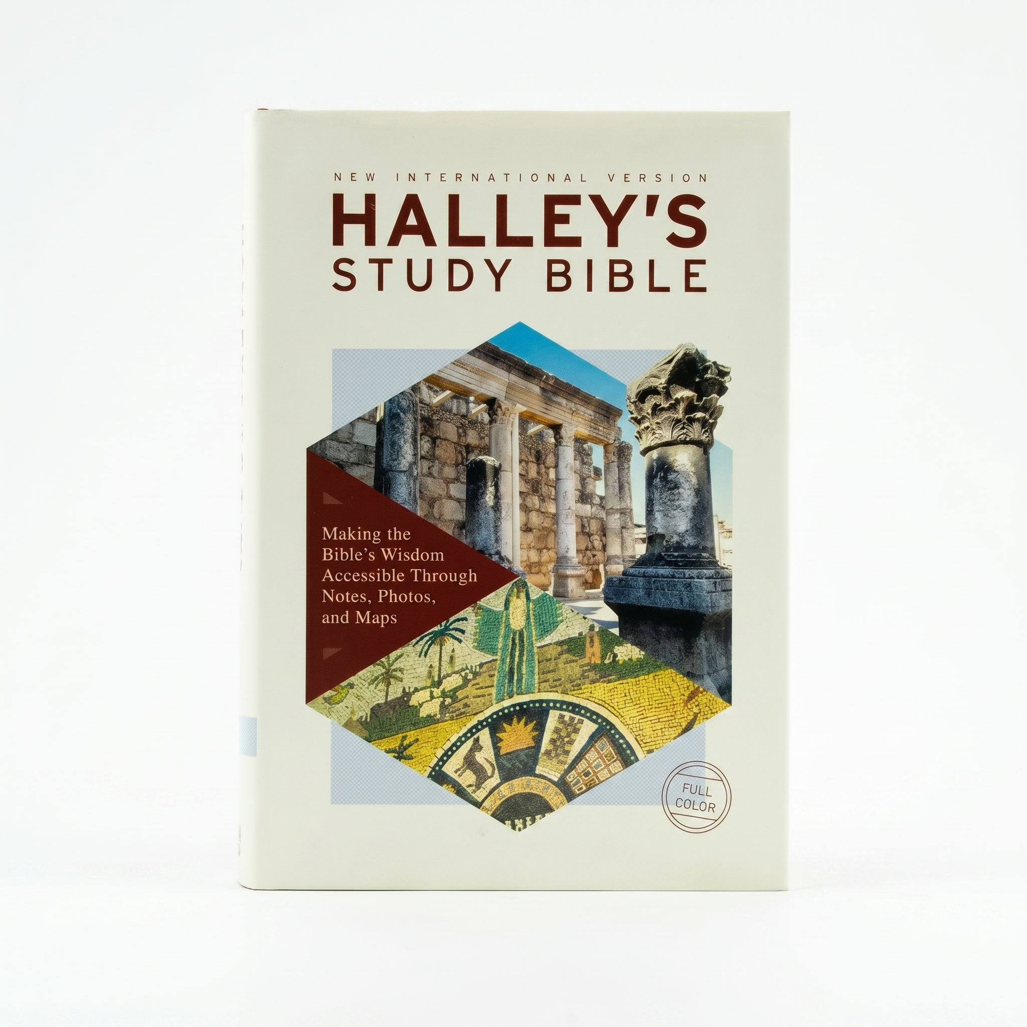 NIV Halley's Study Bible: Making the | C + The Bible Knowledge Commentary History | Combo