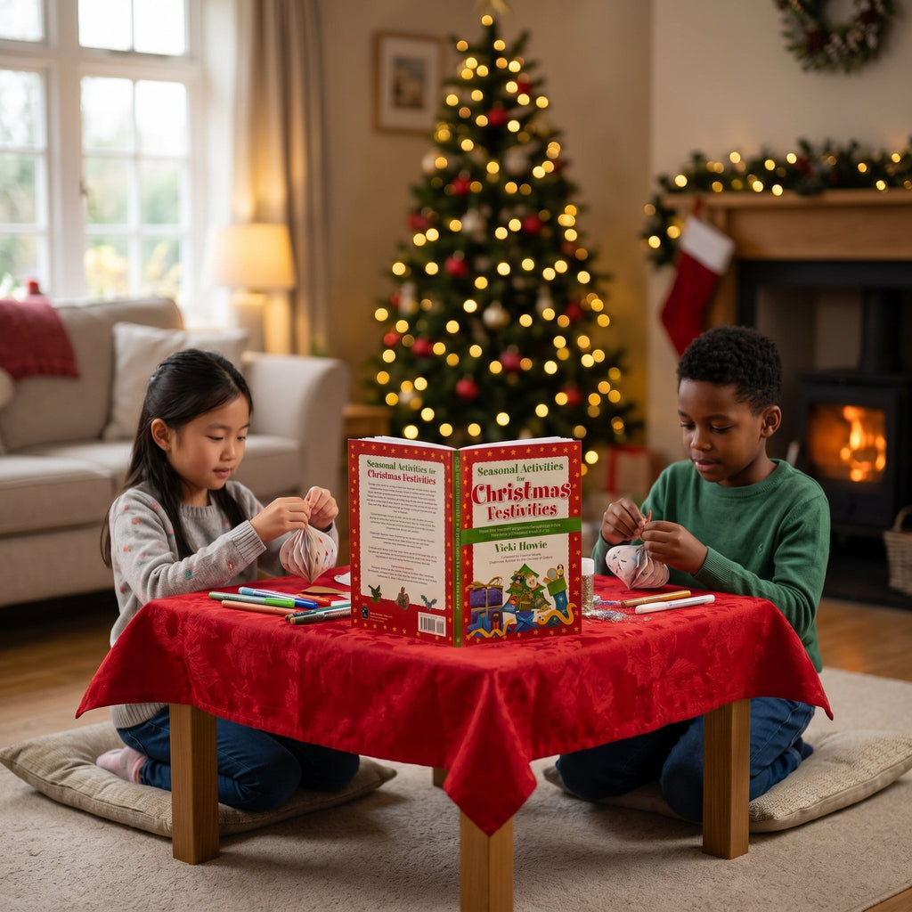 Studio photo of Seasonal Activities for Christmas Festivities!: Three Five-week Teaching Programmes Exploring the True Meaning of Christmas with 7-11s in lifestyle