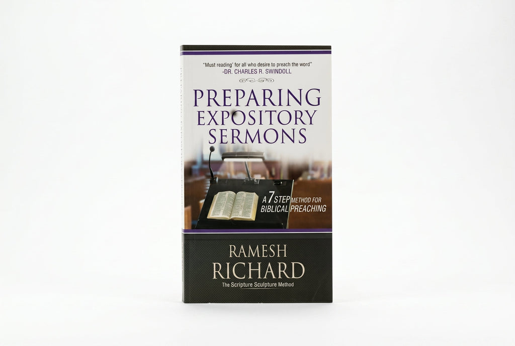 Studio photo of Preparing Expository Sermons: A 7 Step method for Biblical Preaching in hero