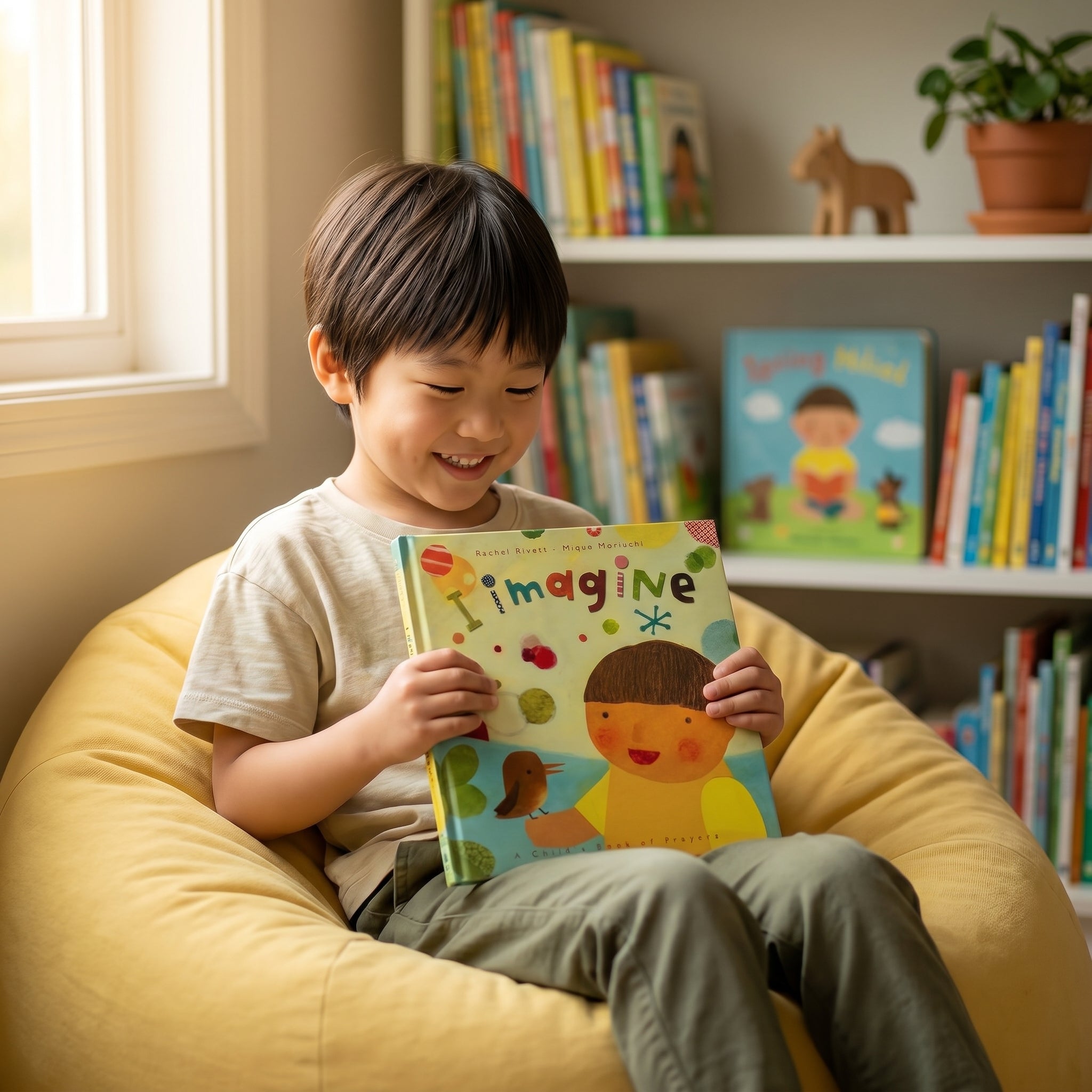 Studio photo of I Imagine: A Child's Book of Prayers in lifestyle