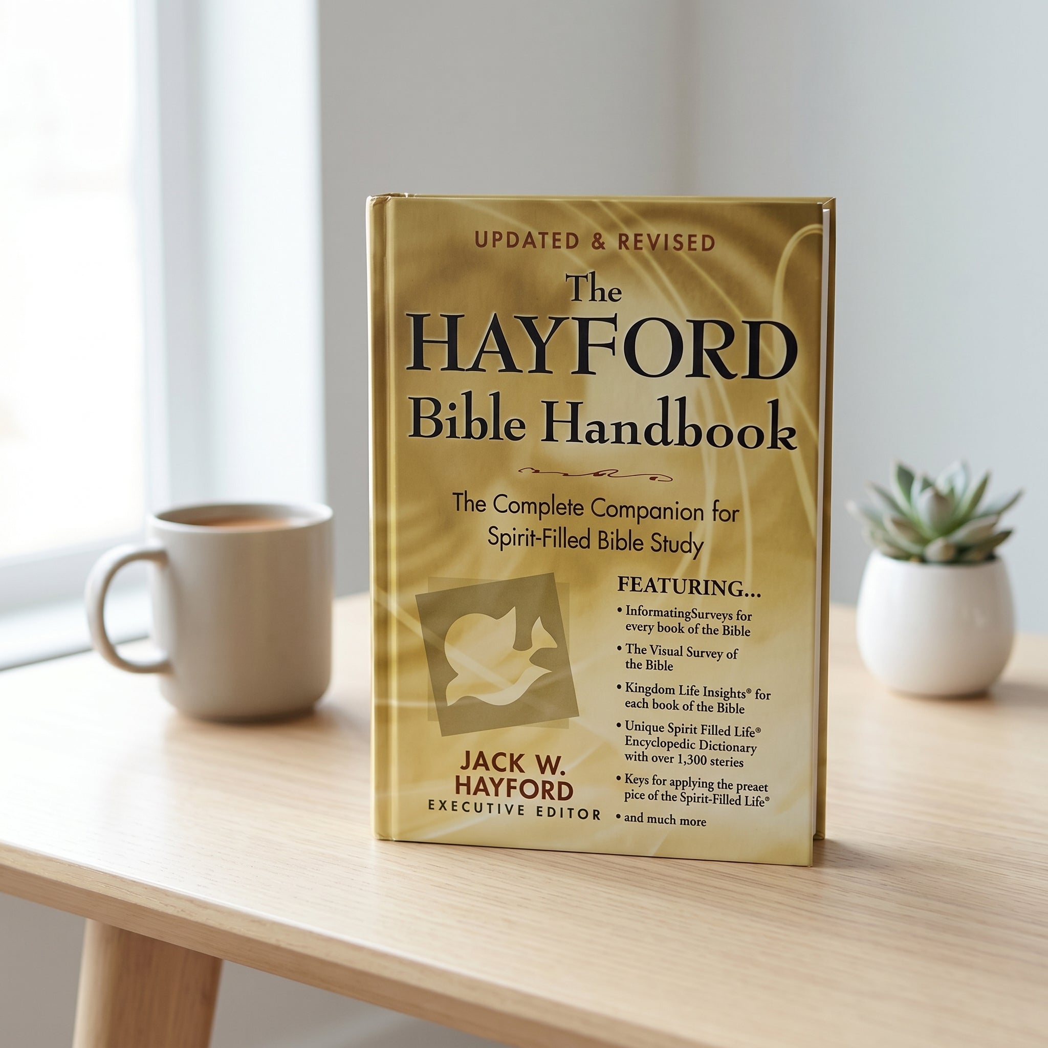 Studio photo of The Hayford Bible Handbook: The Complete Companion for Spirit-Filled Bible Study in lifestyle