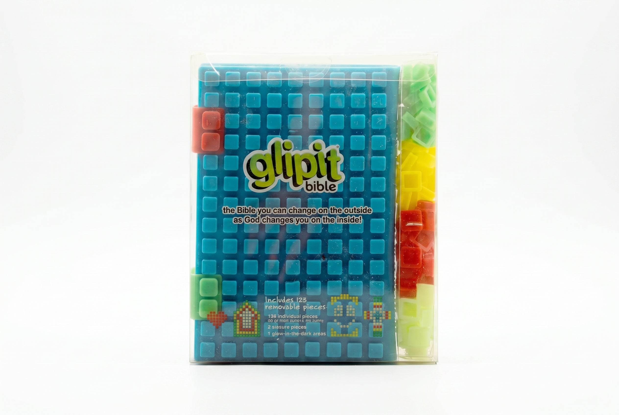 Studio photo of NLT Glipit Bible in hero