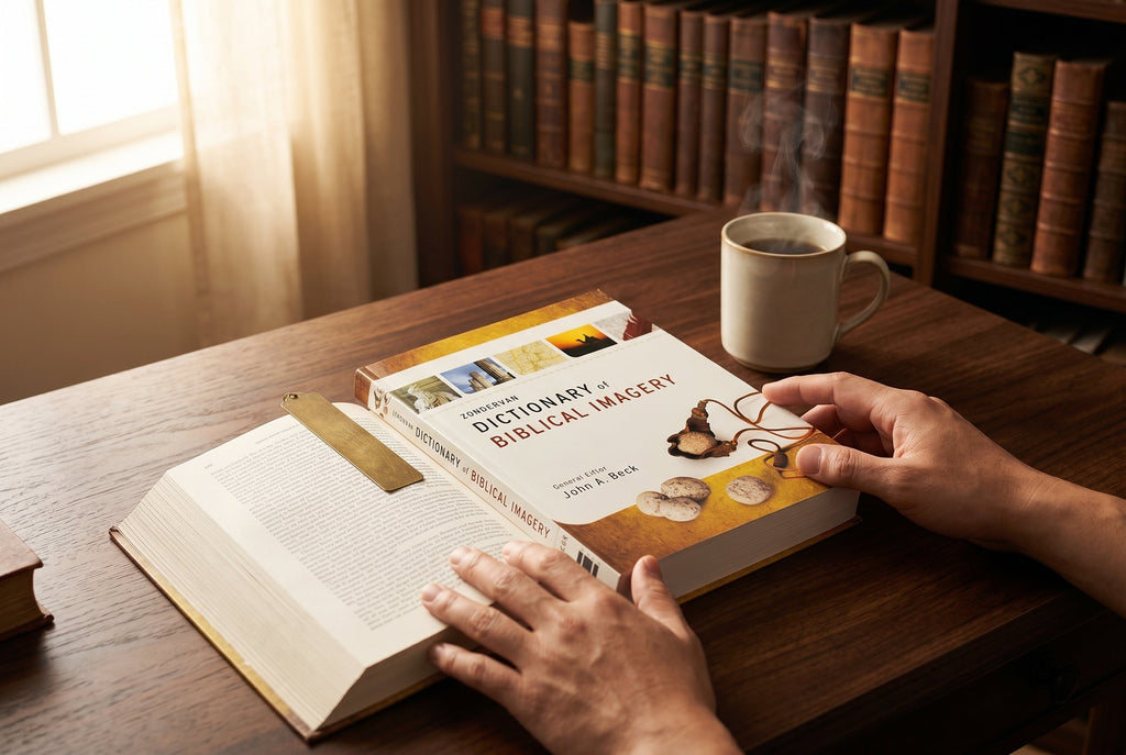 Studio photo of Zondervan Dictionary of Biblical Imagery in lifestyle