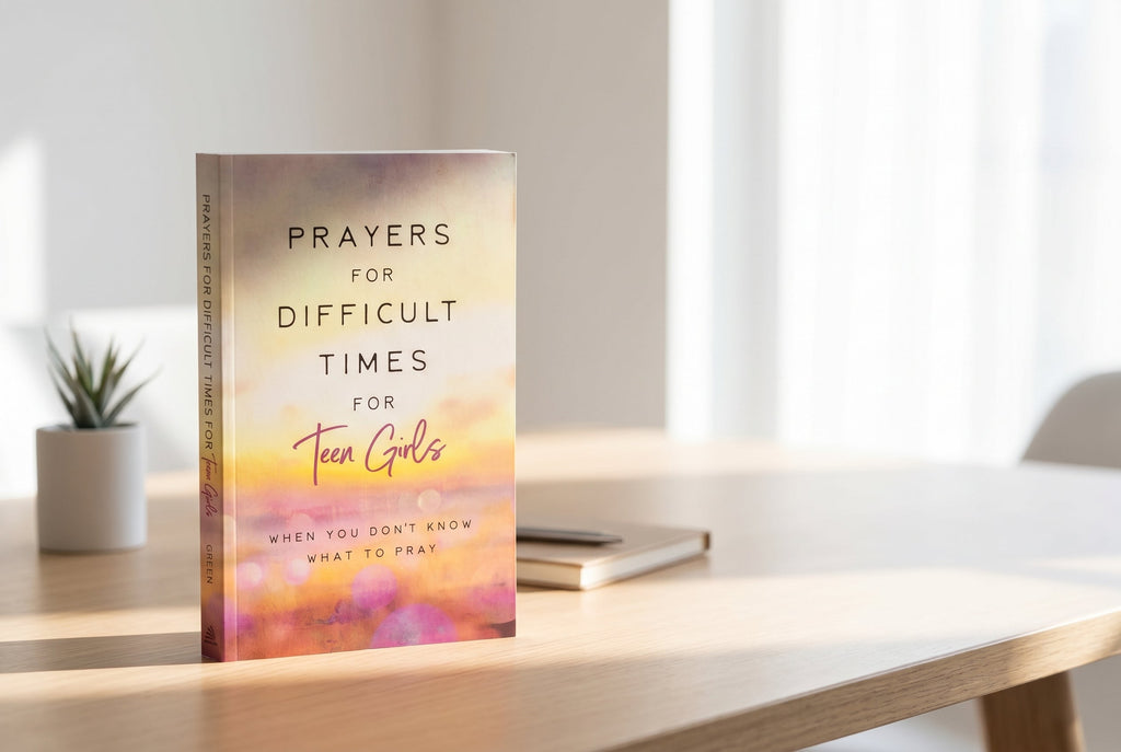 Studio photo of Prayers for Difficult Times for Teen Girls: When You Don't Know What to Pray in lifestyle