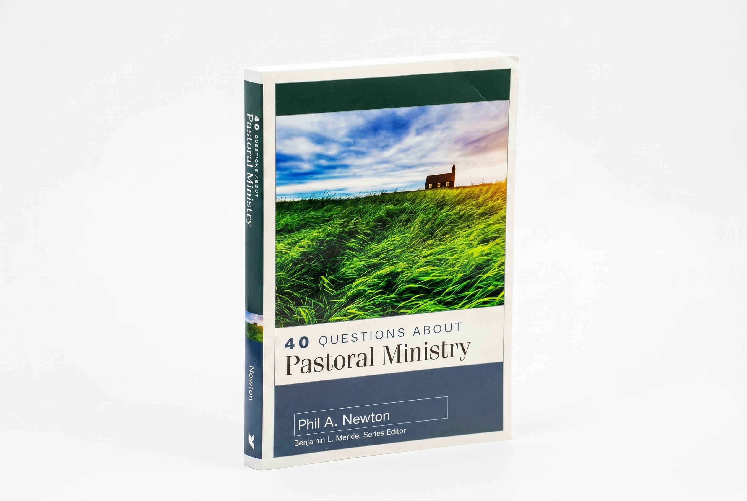 Studio photo of 40 Questions About Pastoral Ministry in hero
