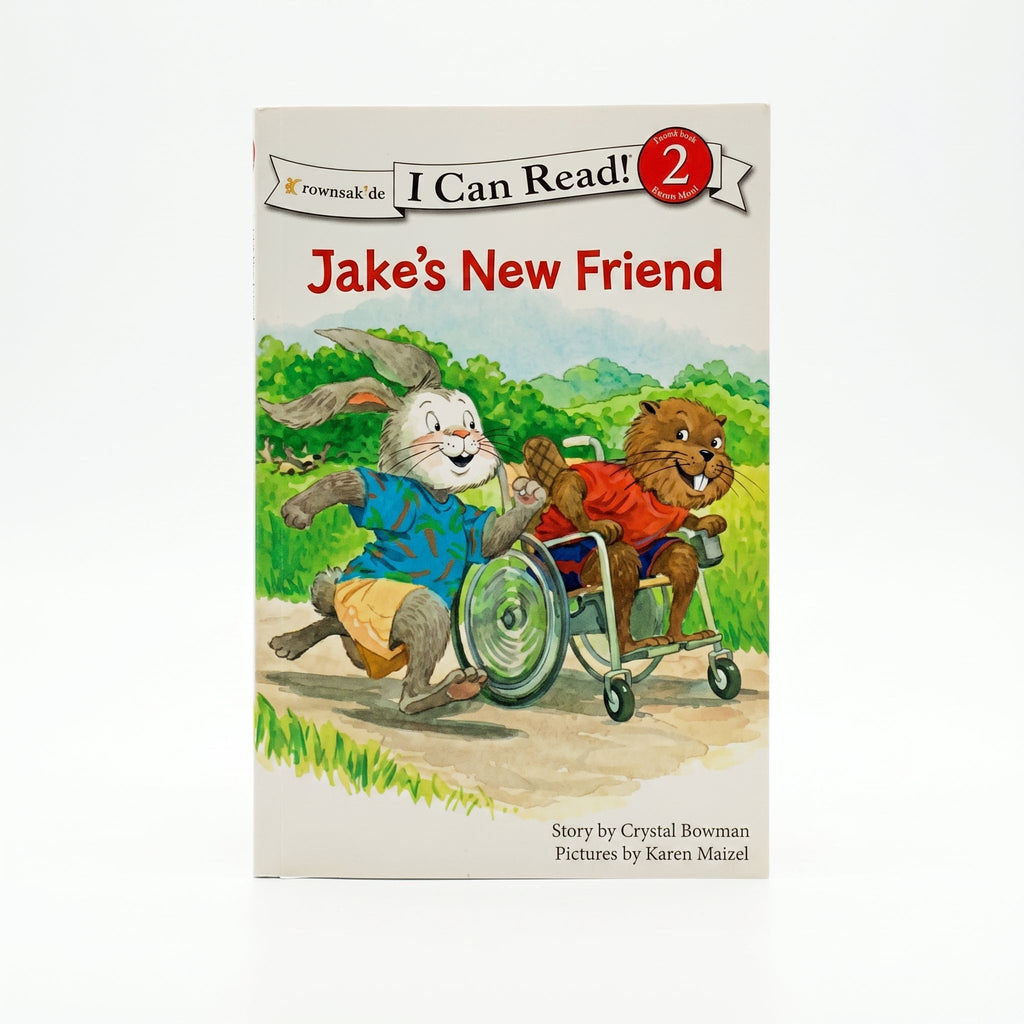Studio photo of Jake's New Friend: Level 2 (I Can Read! / The Jake Series) in hero