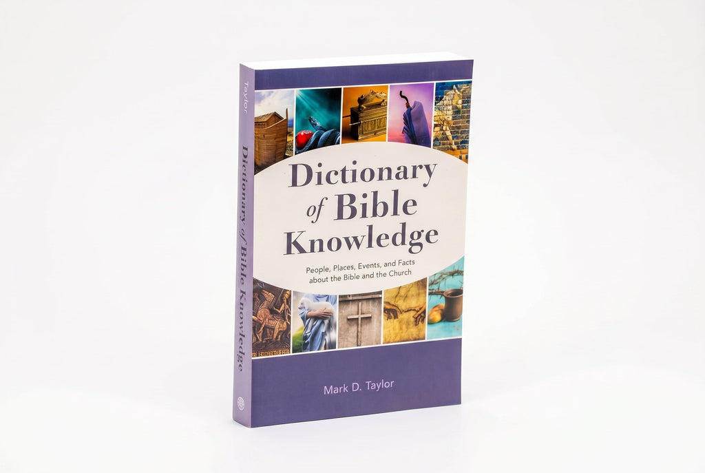 Studio photo of Dictionary of Bible Knowledge in hero