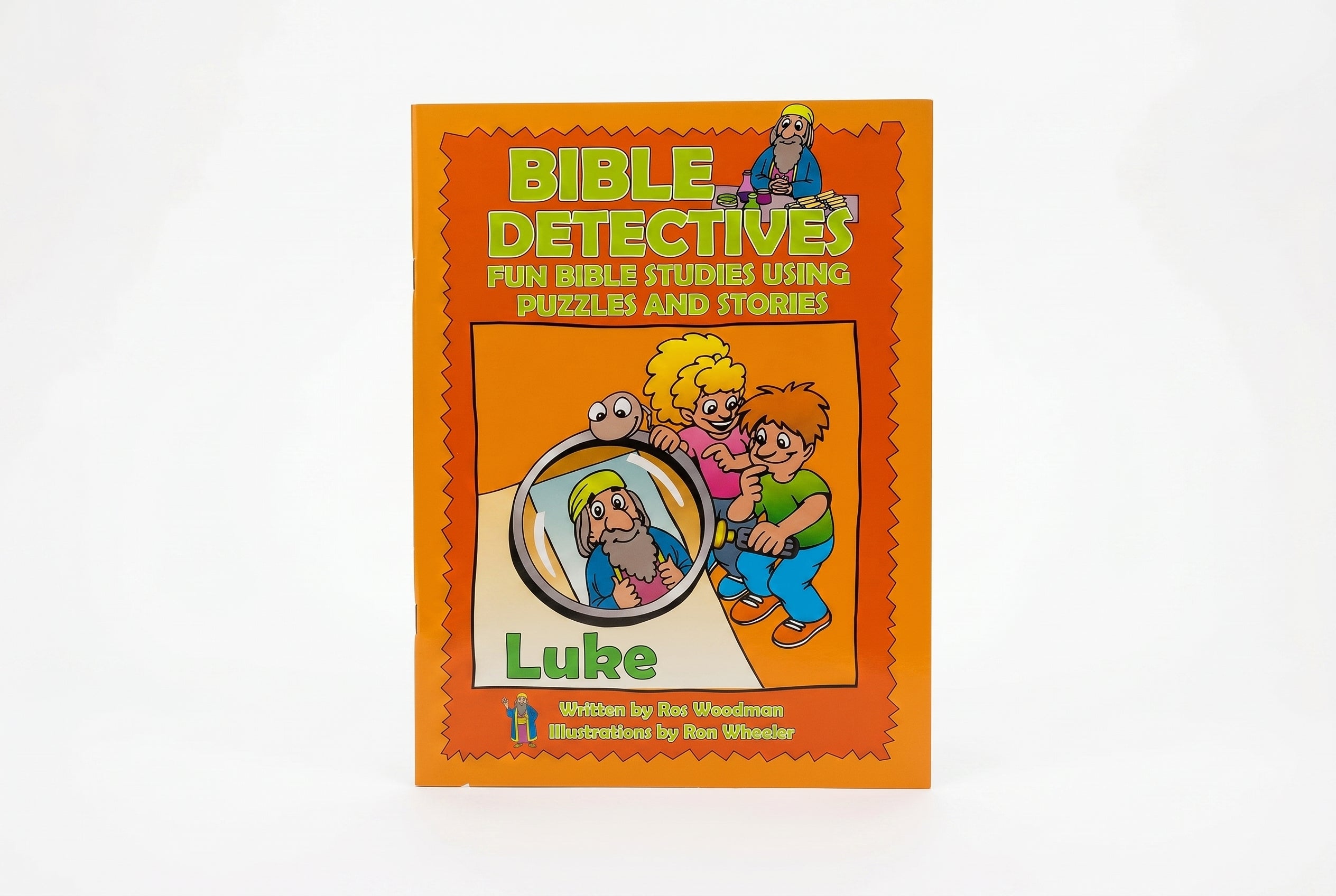 Studio photo of Bible Detectives Puzzle Book: Luke in hero