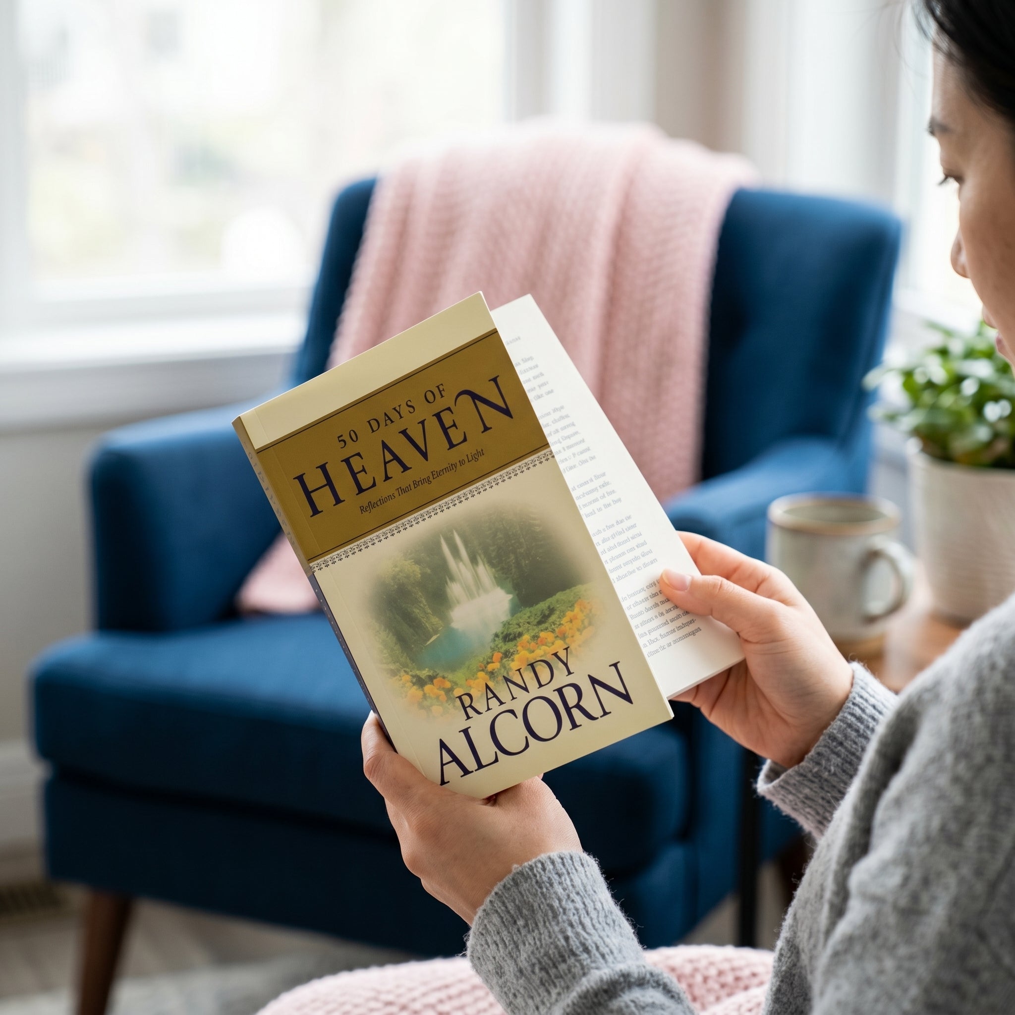Studio photo of 50 Days of Heaven: Reflection that bring eternity to Light in lifestyle