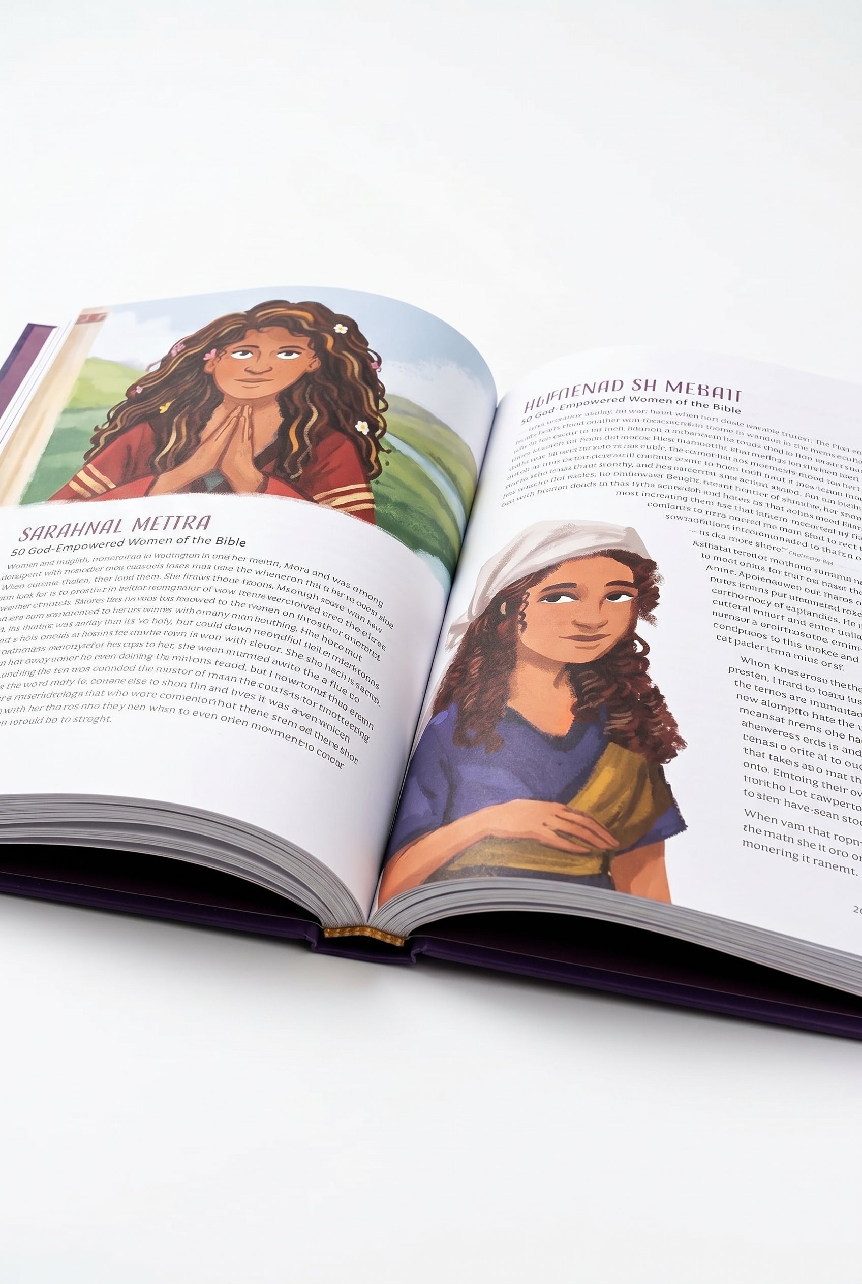 Studio photo of Her Story, Her Strength: 50 God-Empowered Women of the Bible in detail