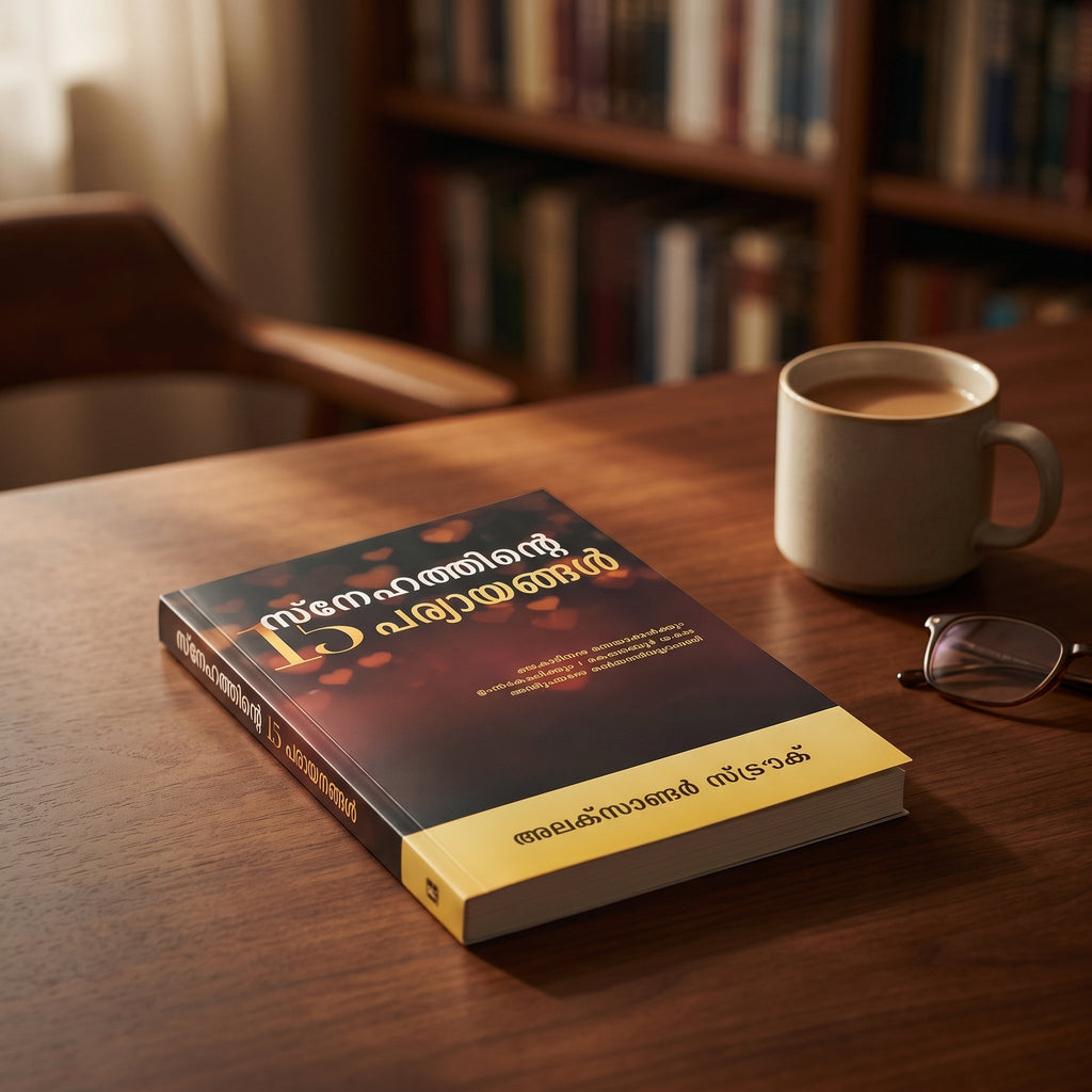 Studio photo of The 15 Descriptions of Love (Malayalam) in lifestyle