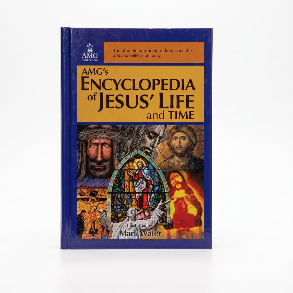 Studio photo of AMG's Encyclopedia of Jesus' Life & Time in hero