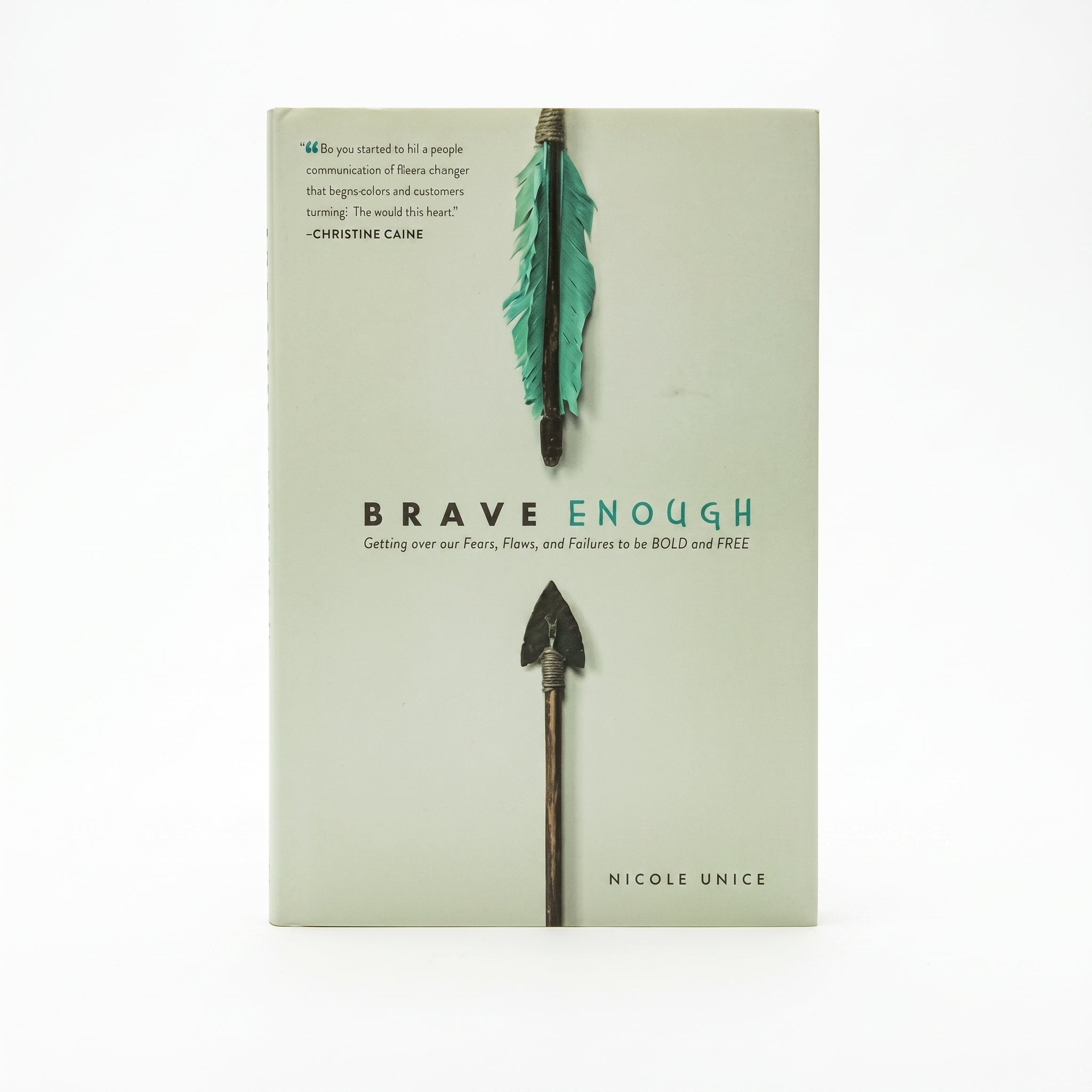 Studio photo of Brave Enough: Getting Over Our Fears, Flaws, and Failures to Live Bold and Free in hero