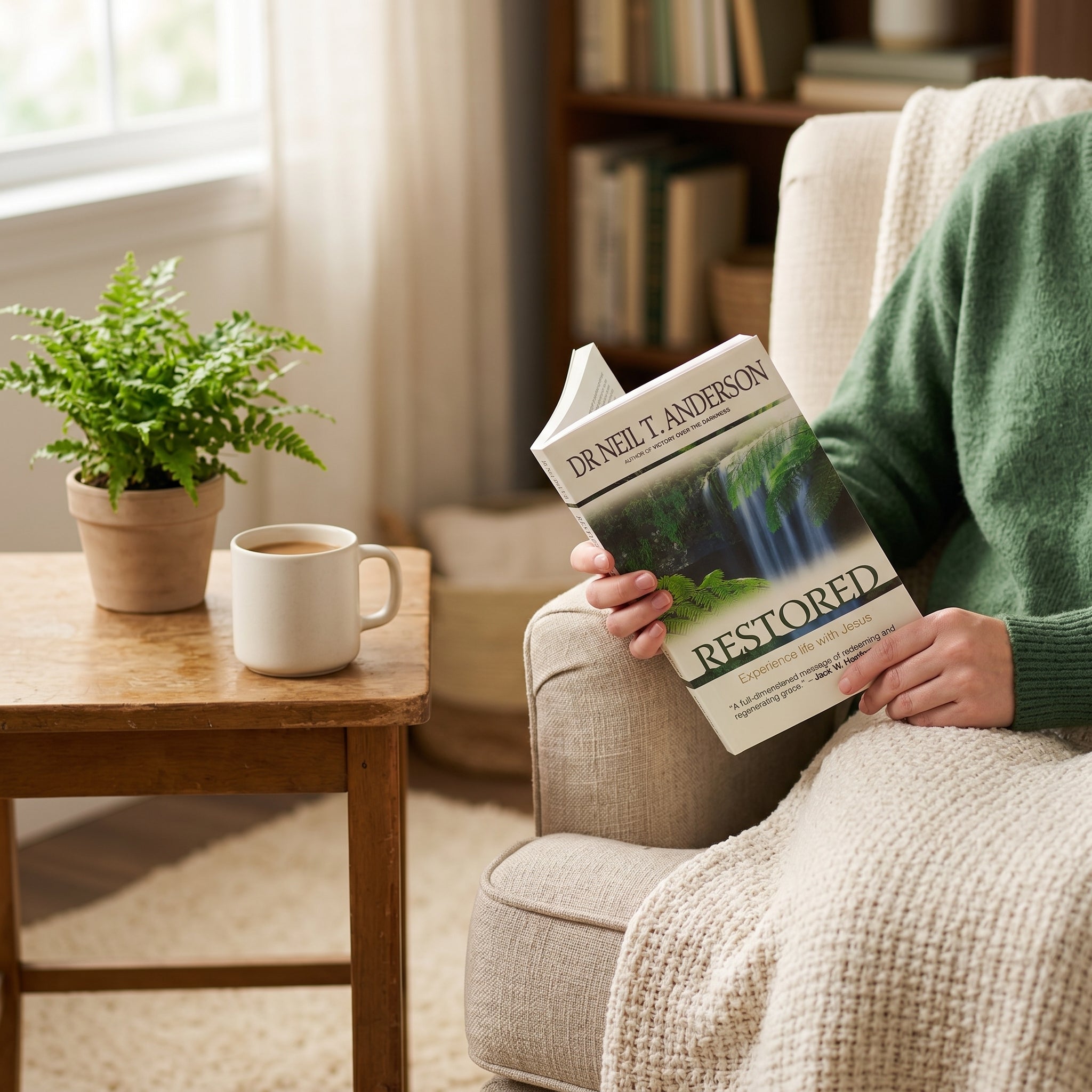 Studio photo of Restored: 7 Steps to Freedom in Christ in lifestyle